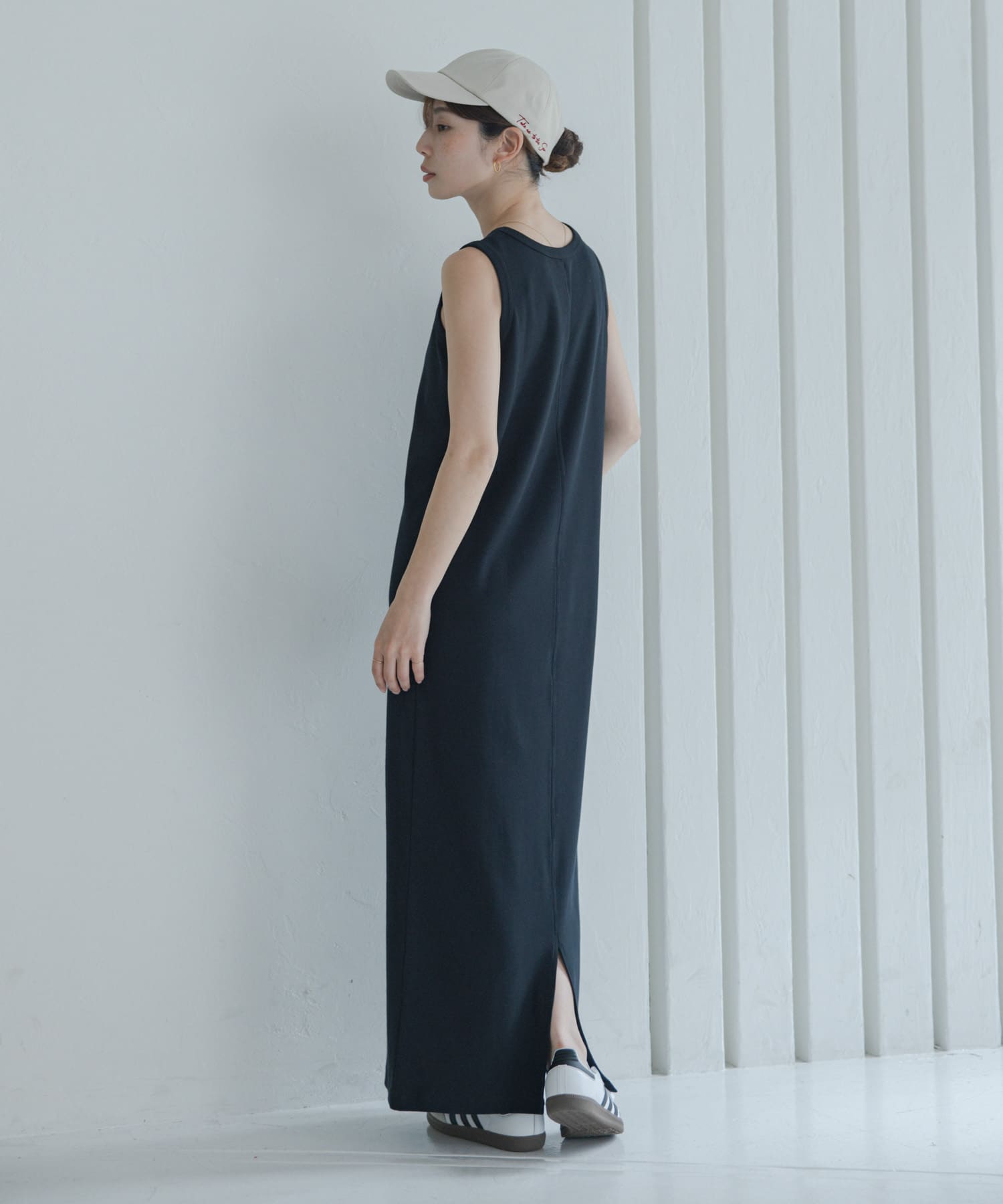 『38サイズ/WEB限定』Iラインカットワンピース