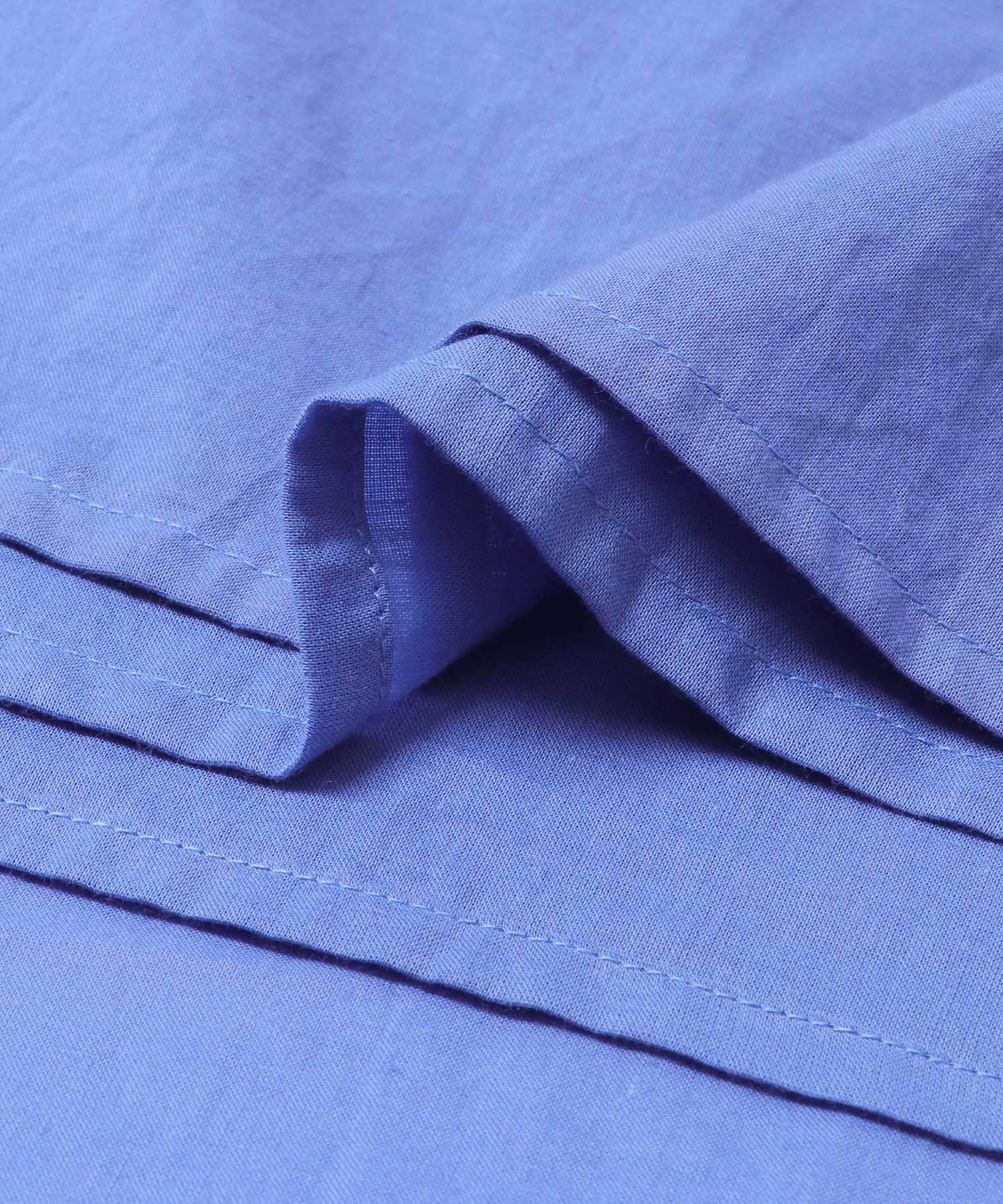 スパンコールエンブロイダリーワンピース ブルー Free