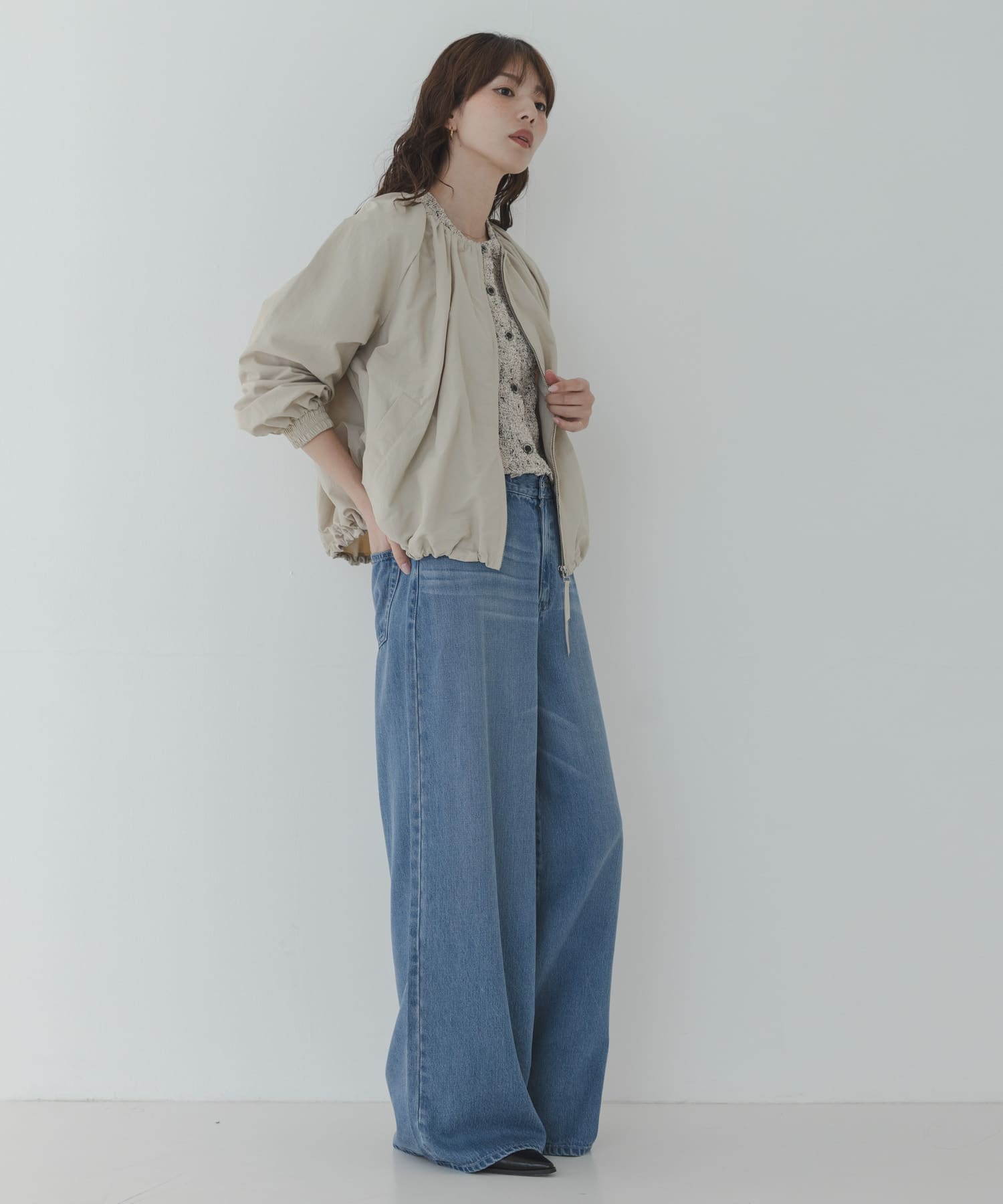 身長：166cm サイズ：FREE