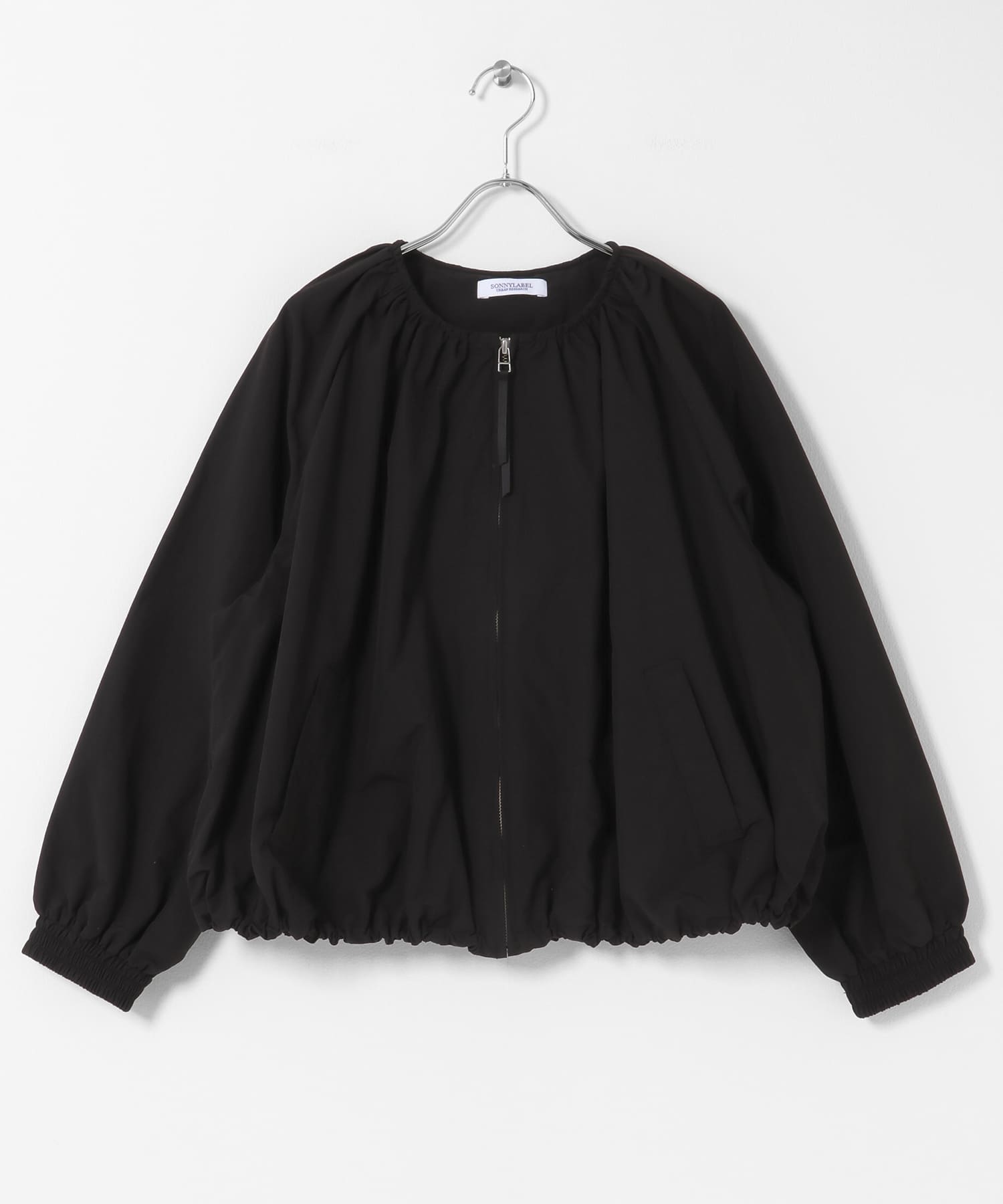 『UR TECH』バルーンショートブルゾン ブラック Free