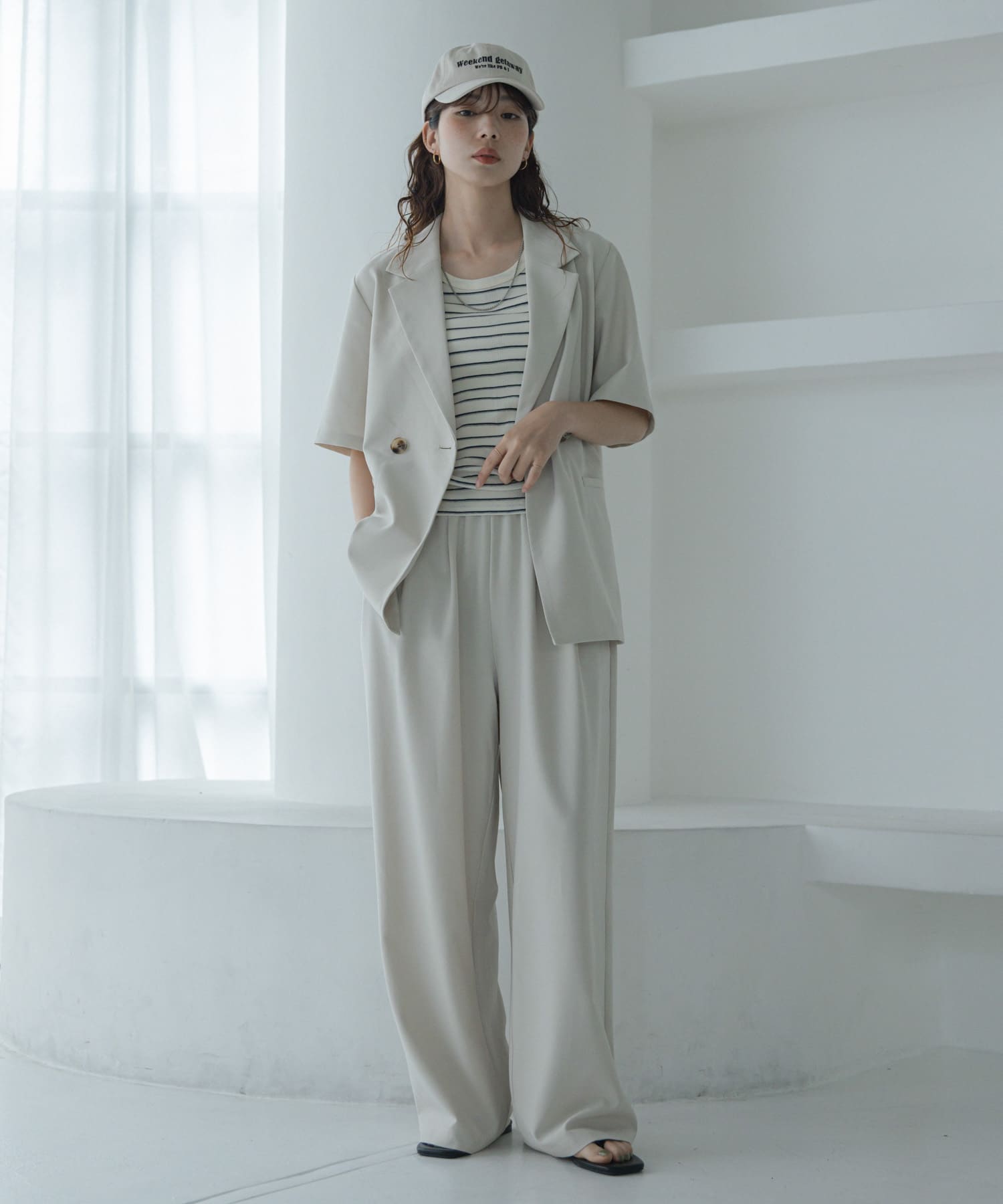 ハイスペジャケットパンツセットアップ