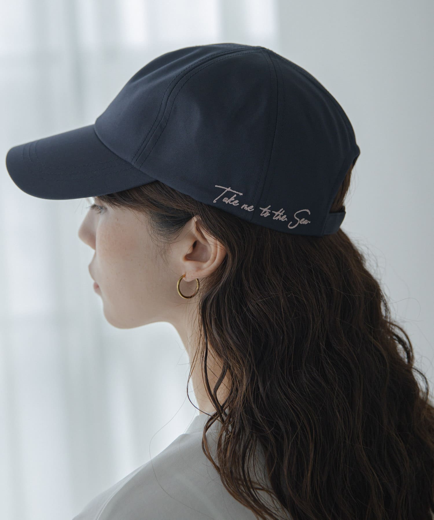 TAKE ME TO THE SEA CAP ネイビー One