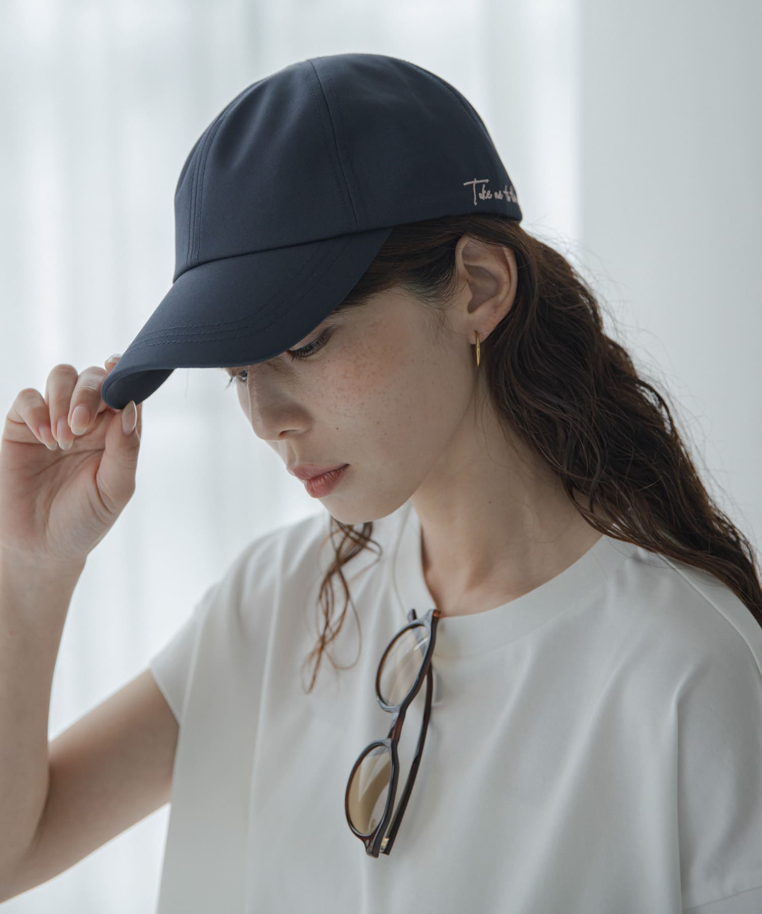 TAKE ME TO THE SEA CAP ネイビー One