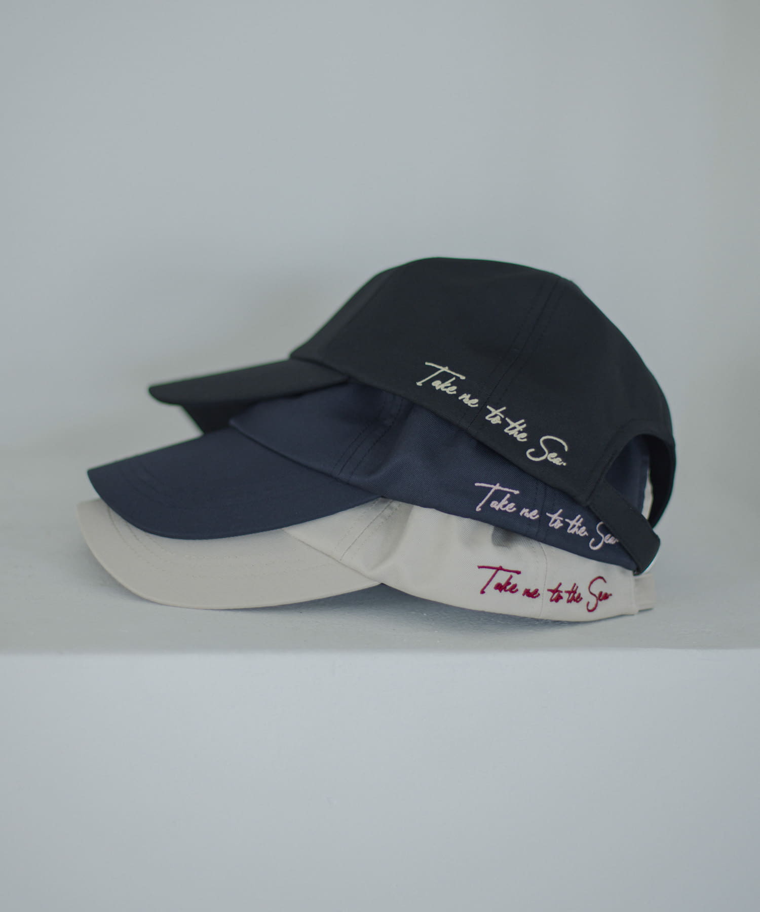 TAKE ME TO THE SEA CAP ブラック One