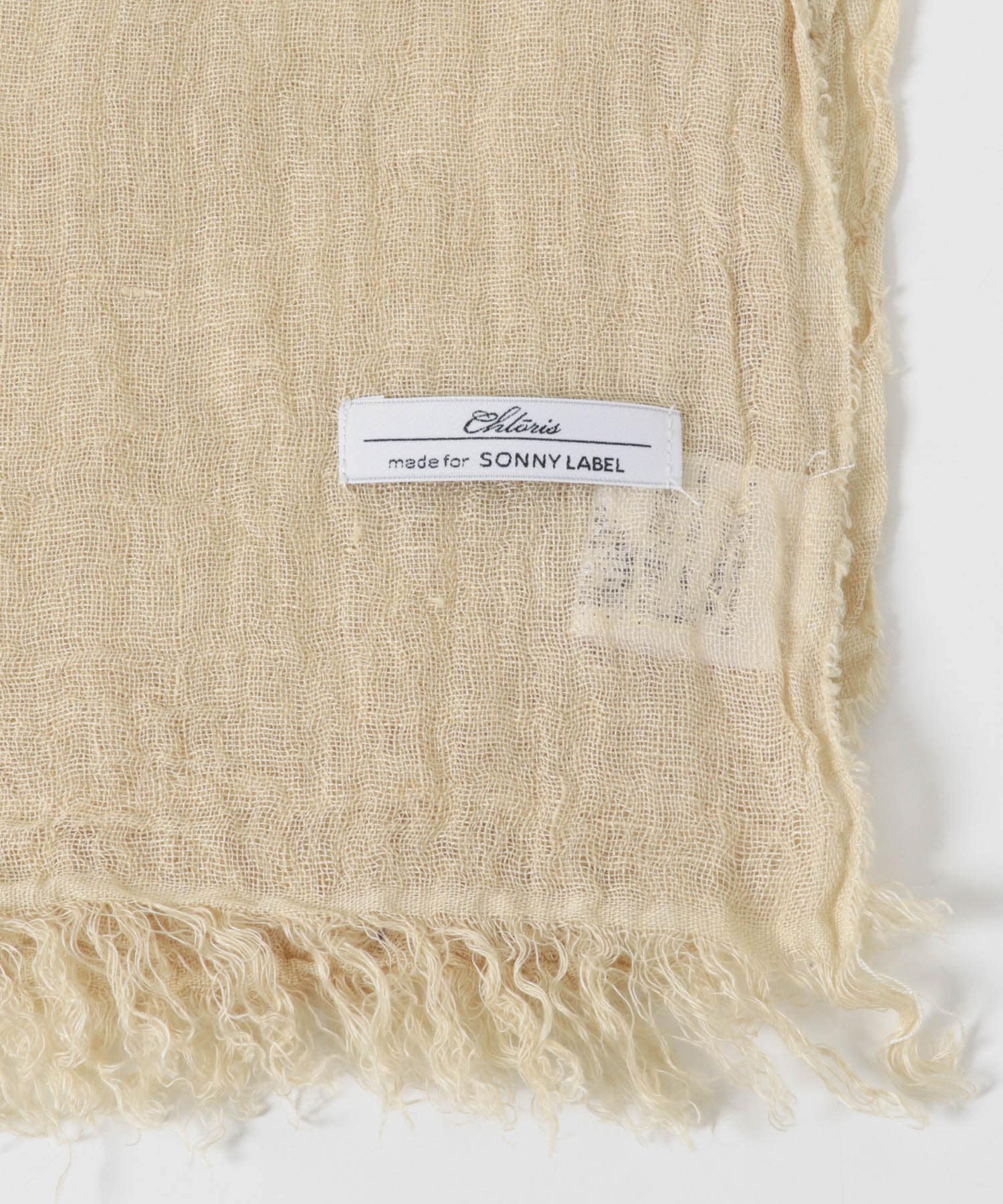 イタリア製リネンストール ベージュ One