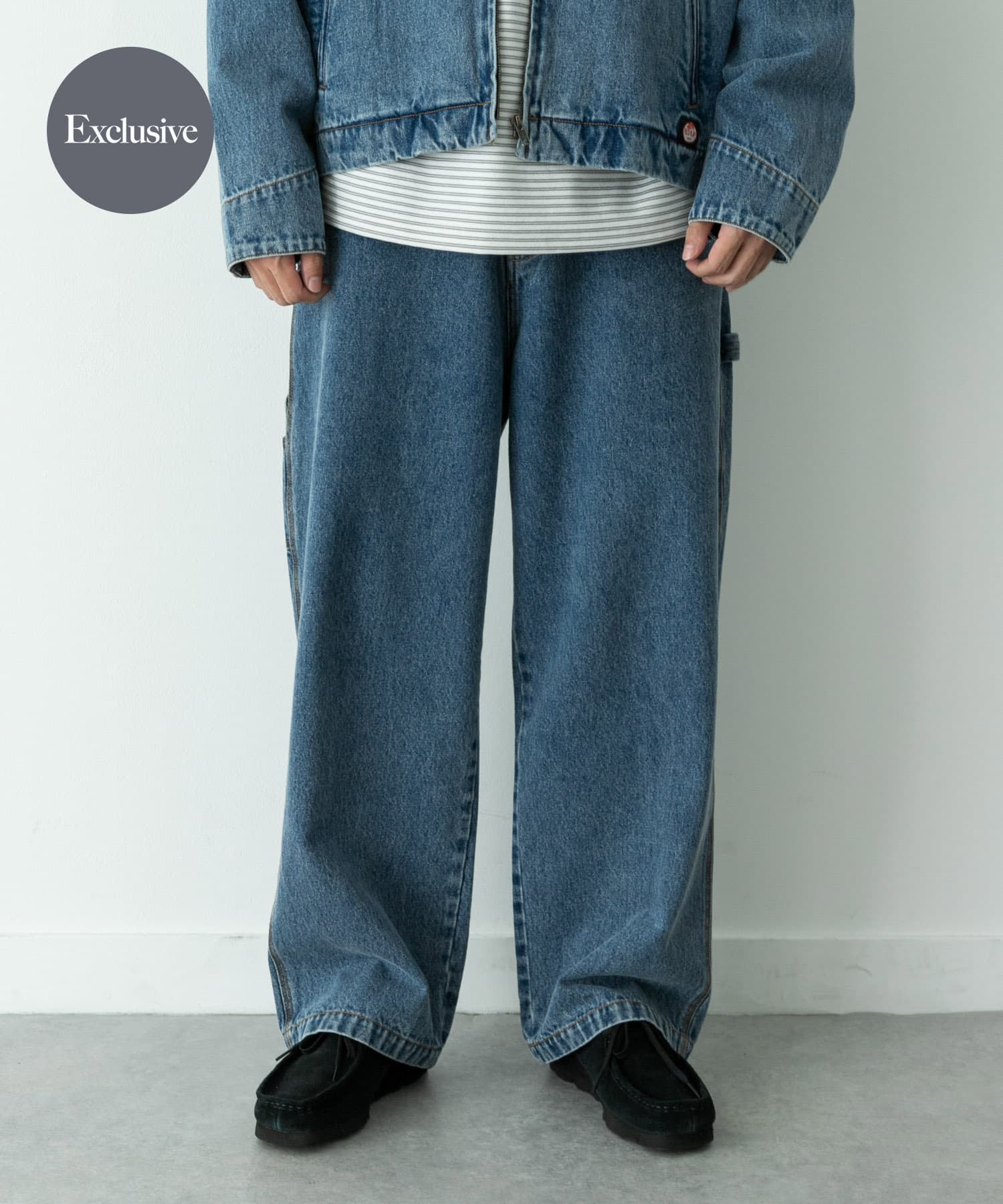 身長 : 179cm 体重 : 63kg 着用サイズ : L