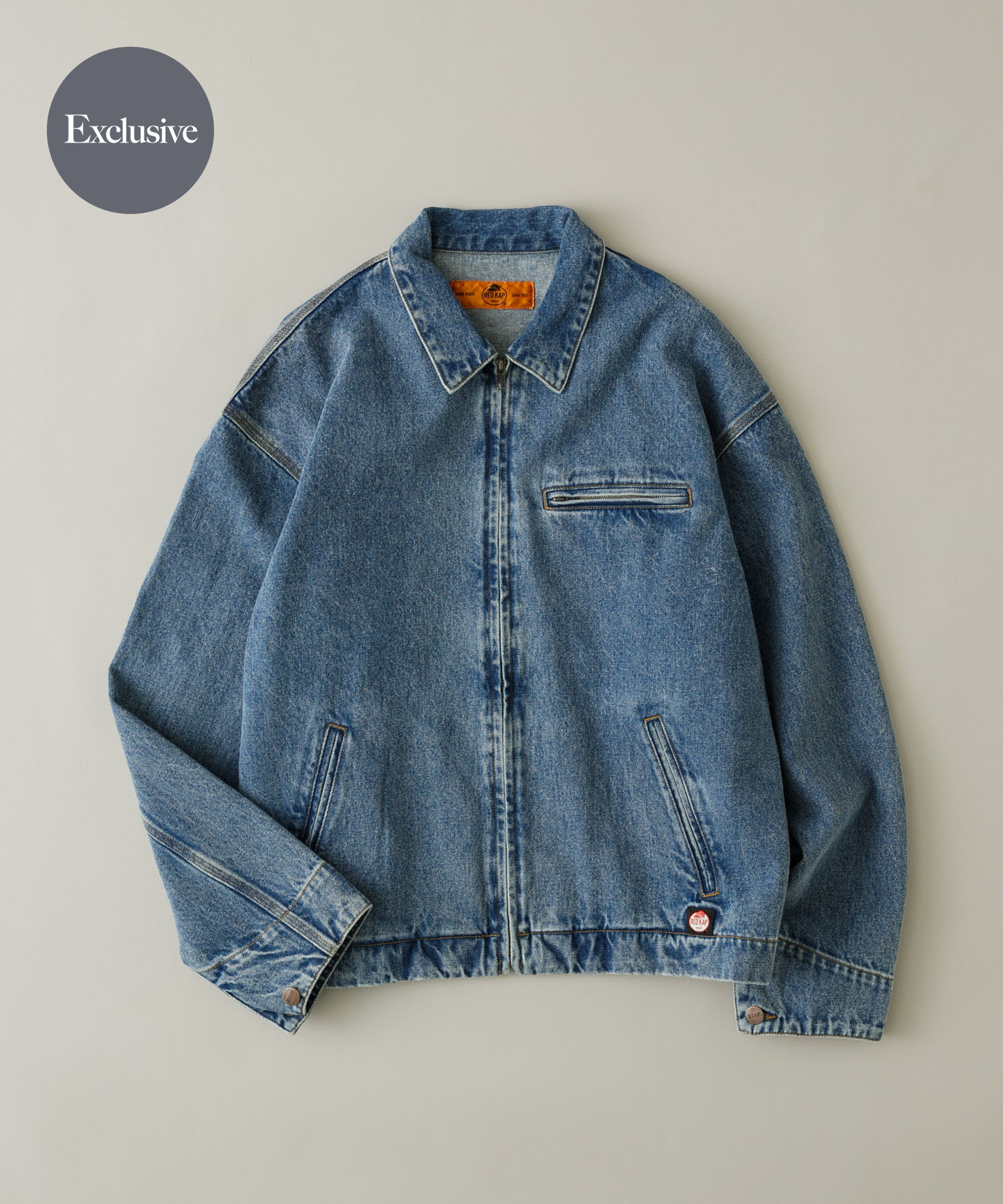 『別注』RED KAP×Sonny Label　デニムジップブルゾン