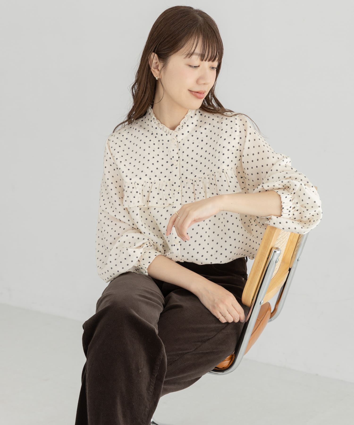 身長：165cm サイズ：Free