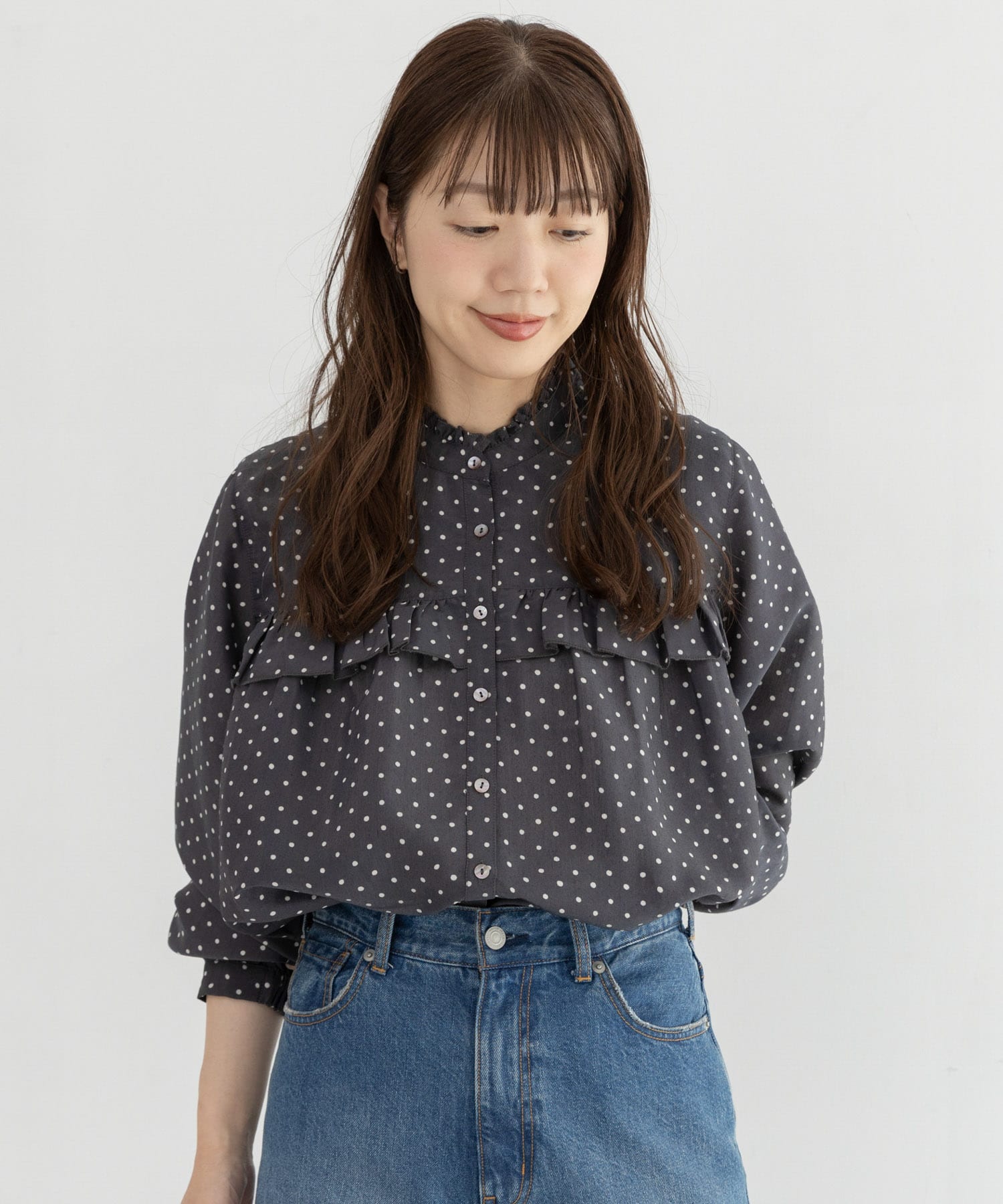 身長：165cm サイズ：Free