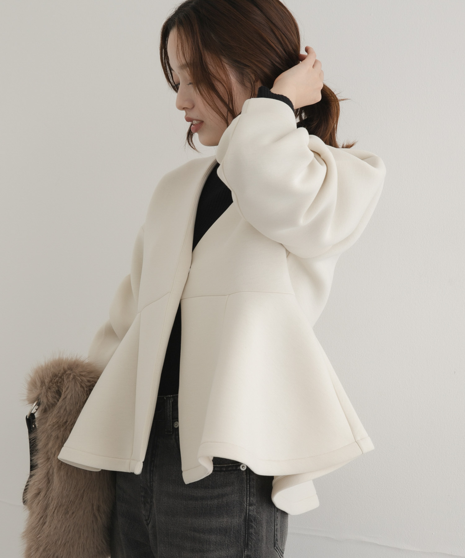 身長：162cm サイズ：Free