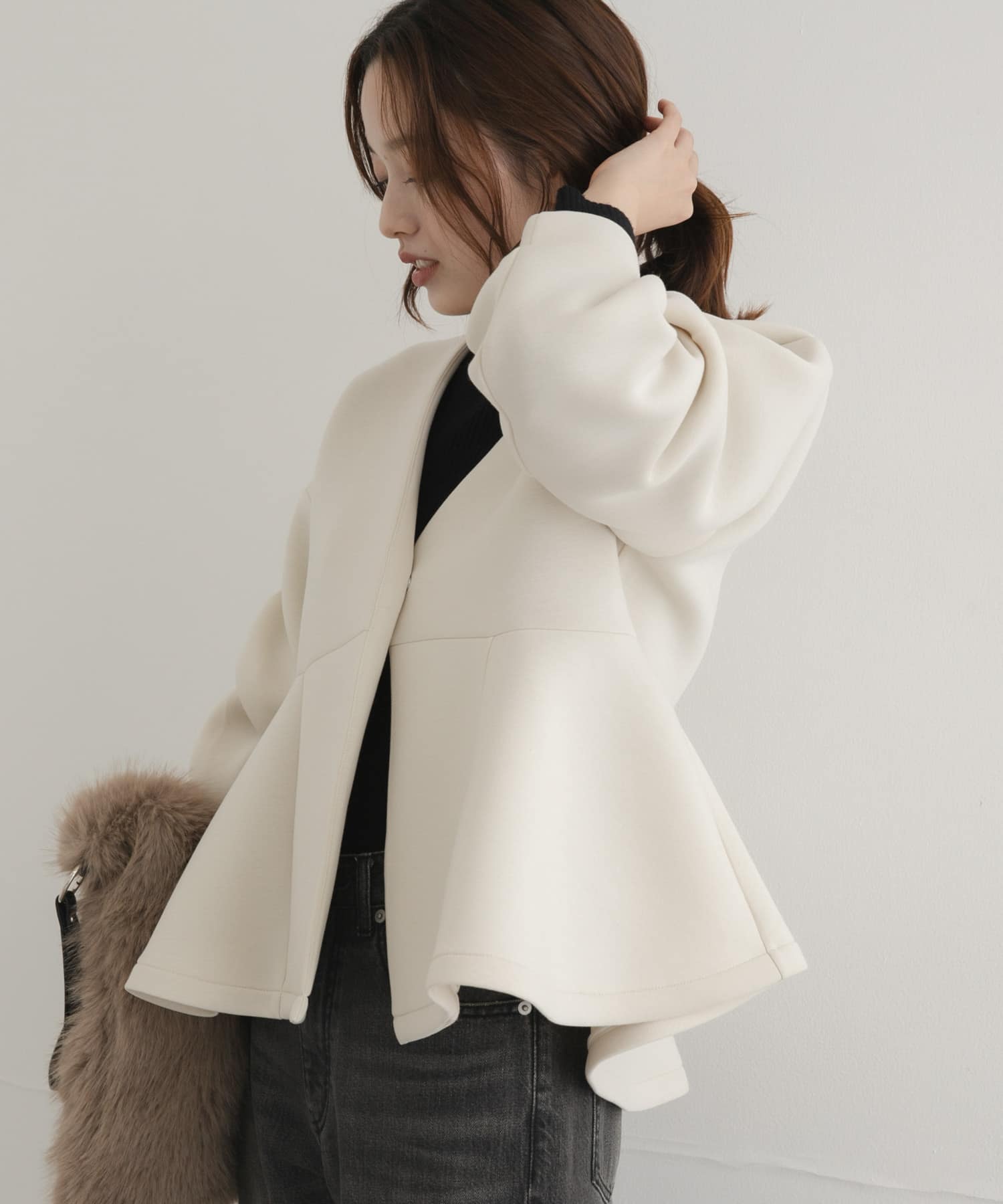 身長：162cm サイズ：Free