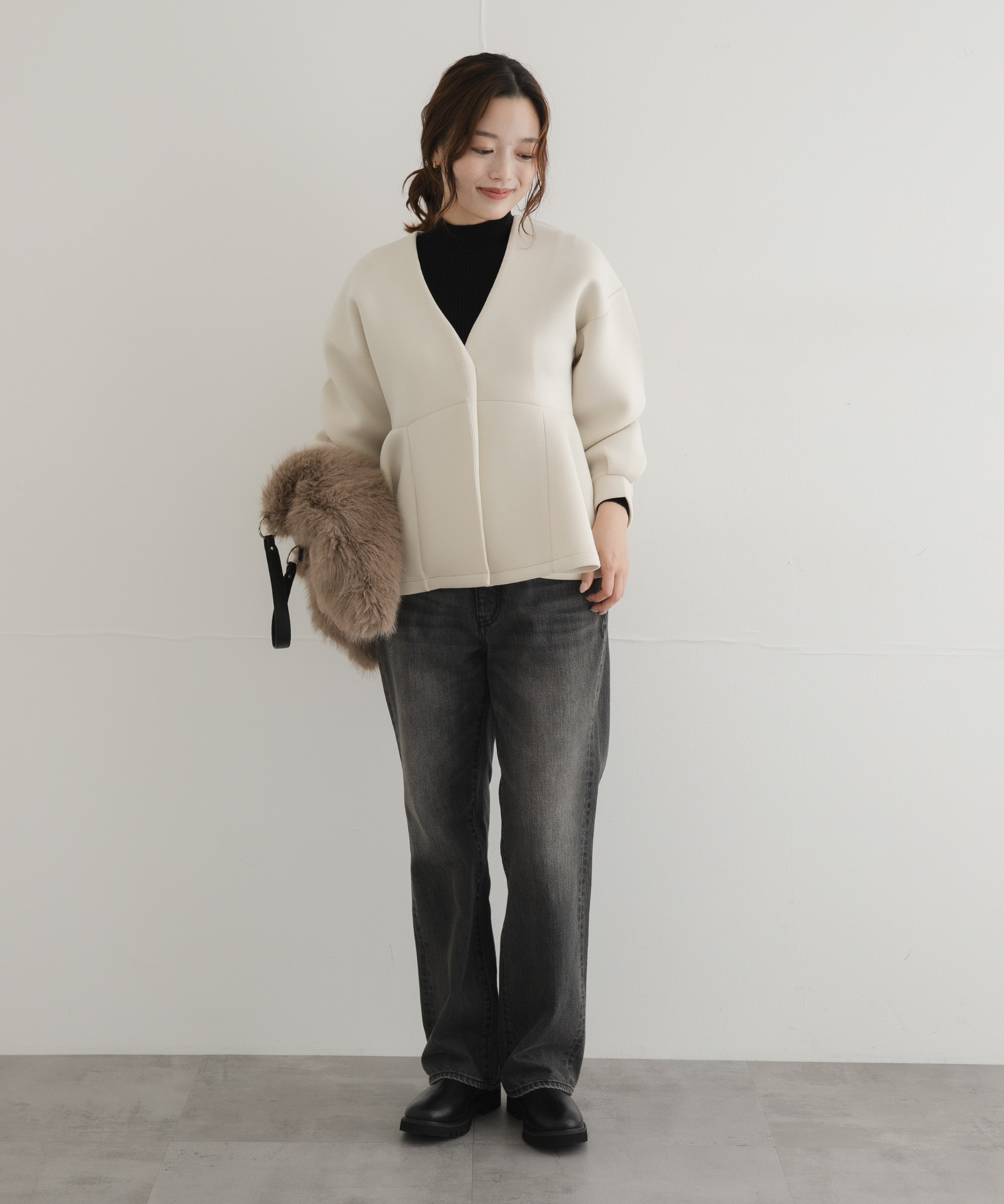 身長：162cm サイズ：Free