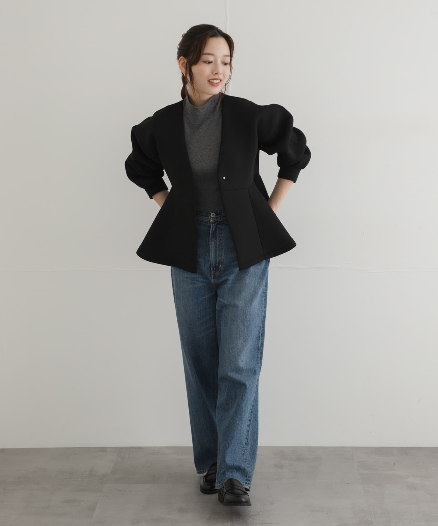 身長：162cm サイズ：Free