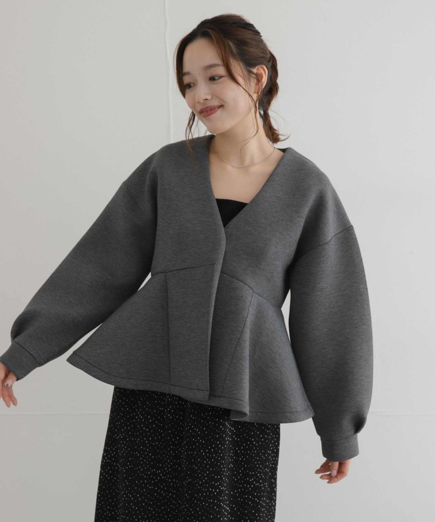 身長：162cm サイズ：Free