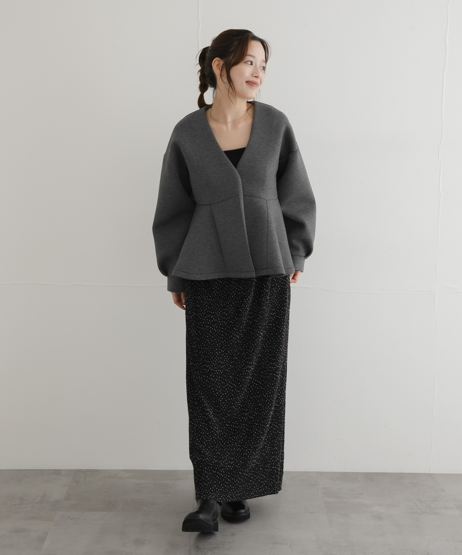 身長：162cm サイズ：Free