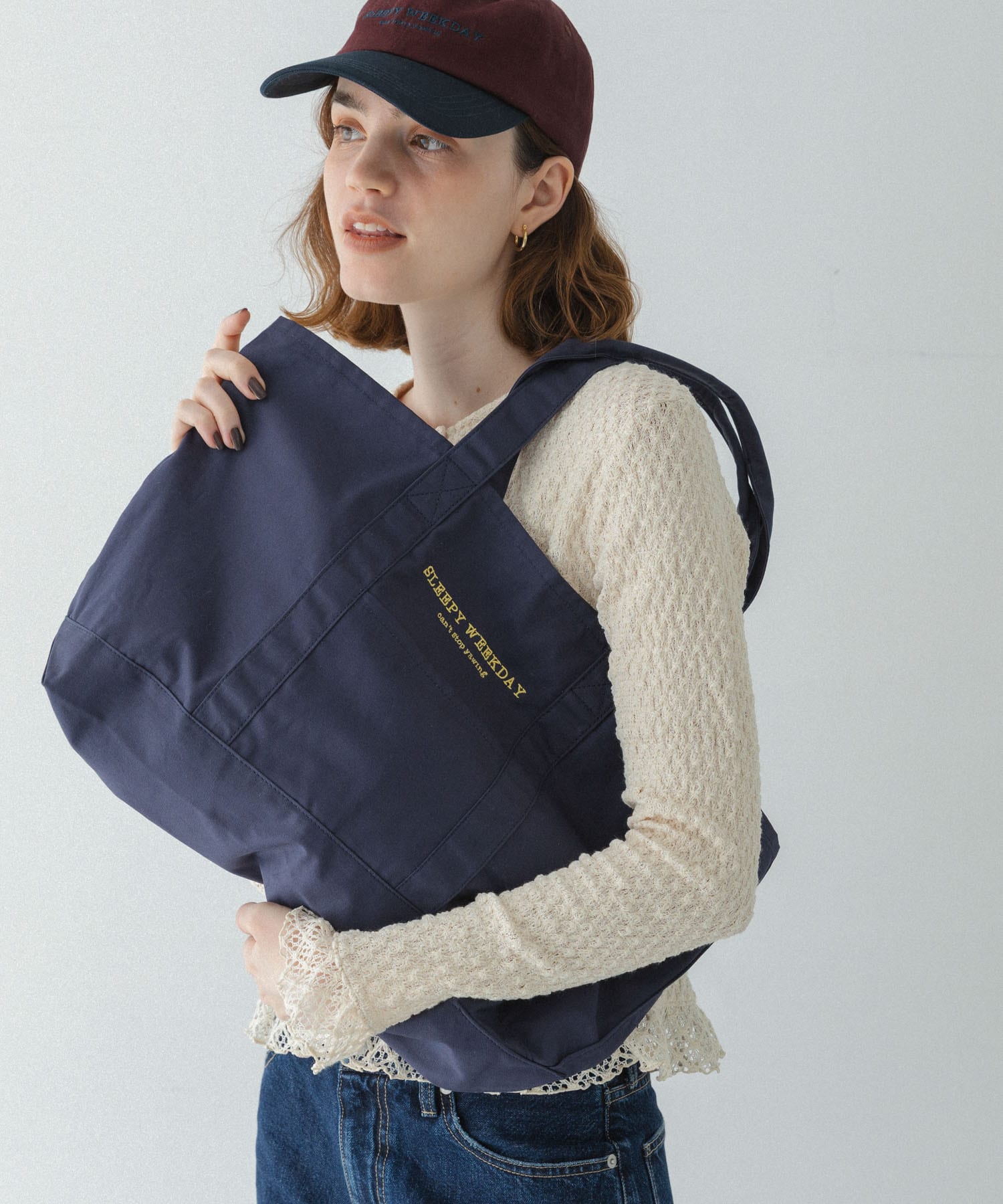 SLEEPY WEEKDAY TOTEBAG