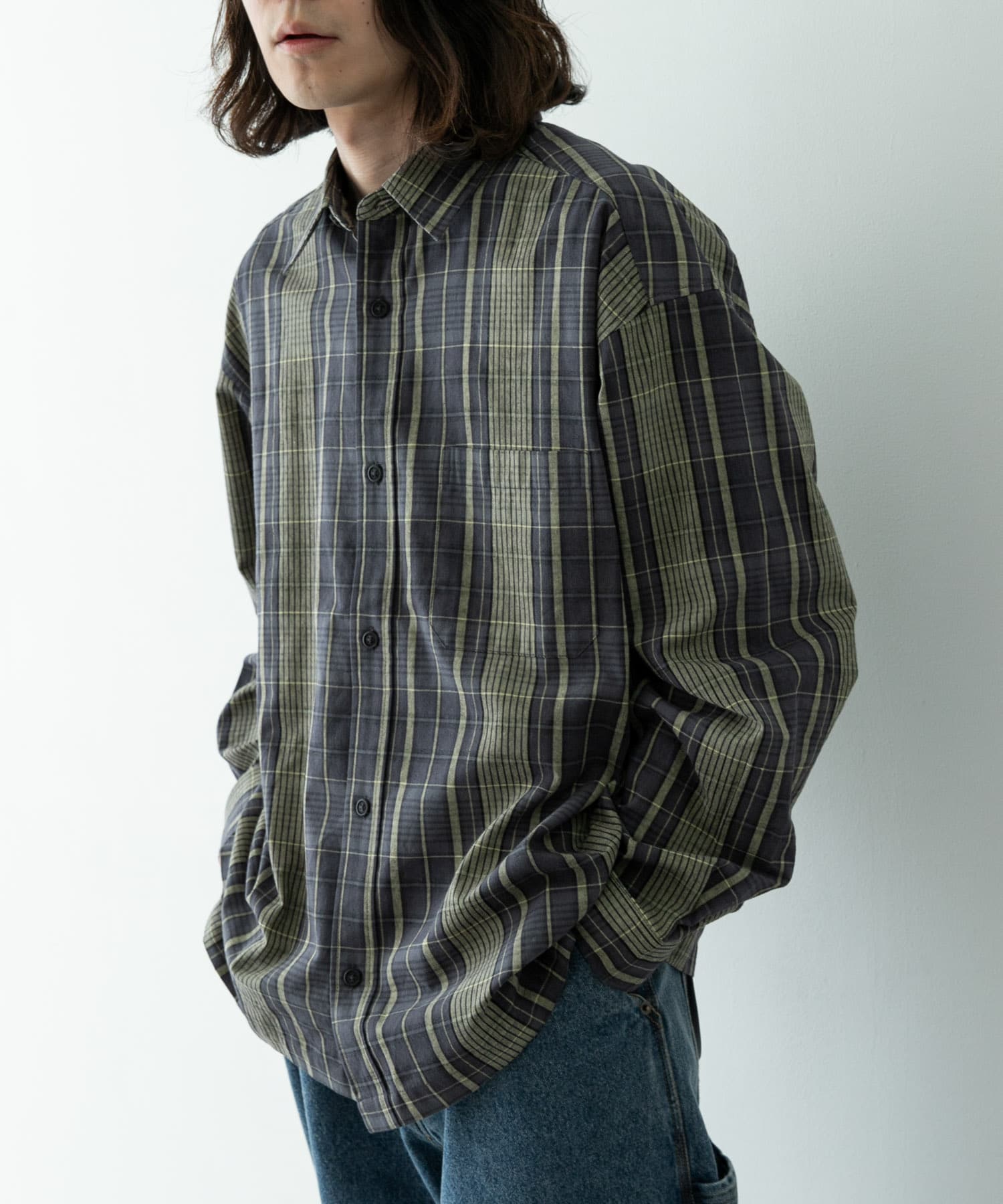 身長 : 173cm 着用サイズ : L