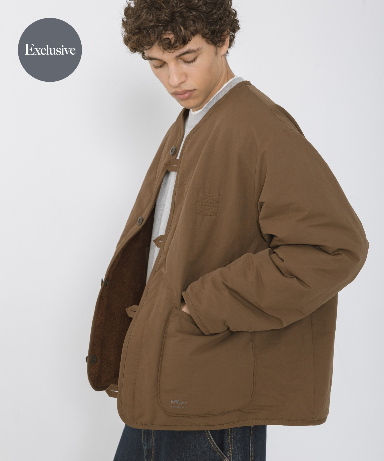 『別注』ARMY TWILL×Sonny Label　REVERSIBLE JACKET