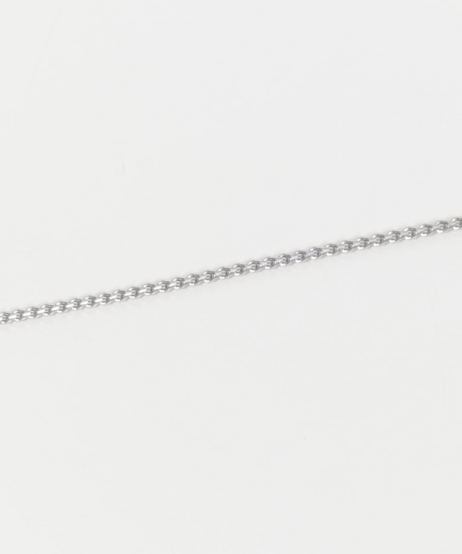 ステンレススクリューチェーンネックレス SLV -