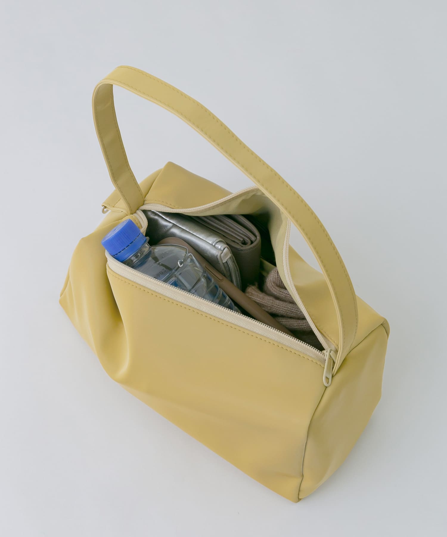 シャイニースクエアバッグ YEL -