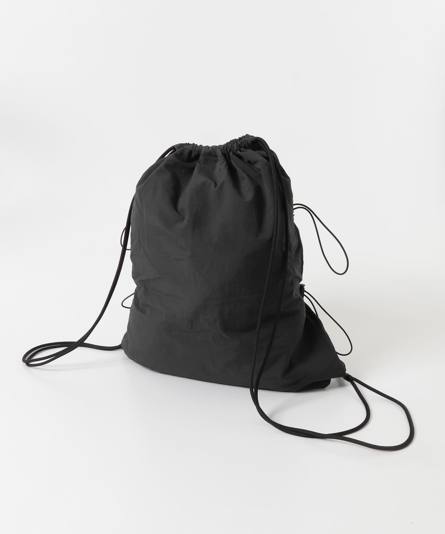 ドロストギャザーナップサック BLK -
