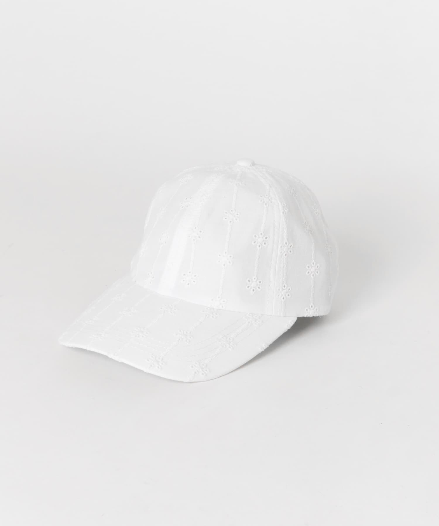 レースキャップ WHT -