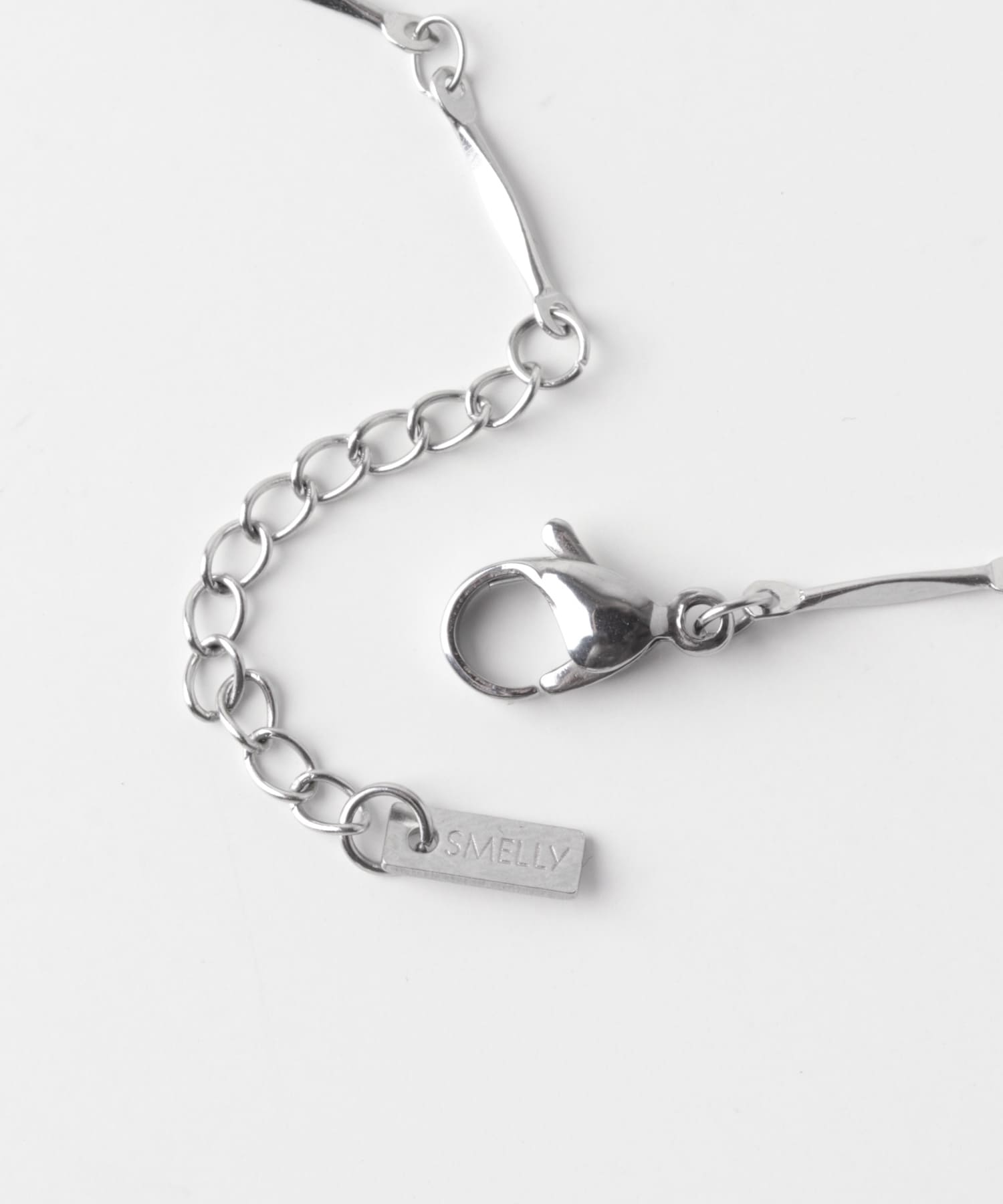 ステンレスバーチェーン2セットネックレス SLV -