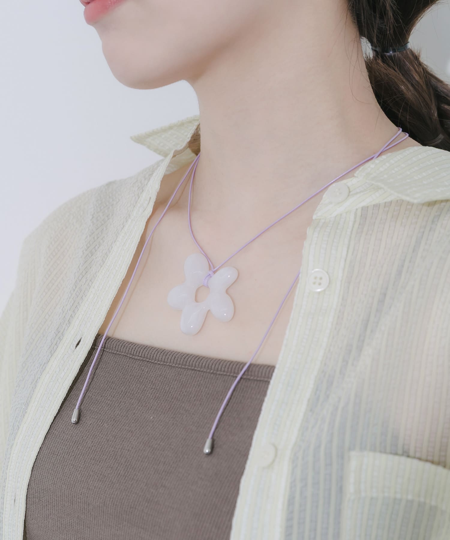 フラワートップカラーコードチョーカー