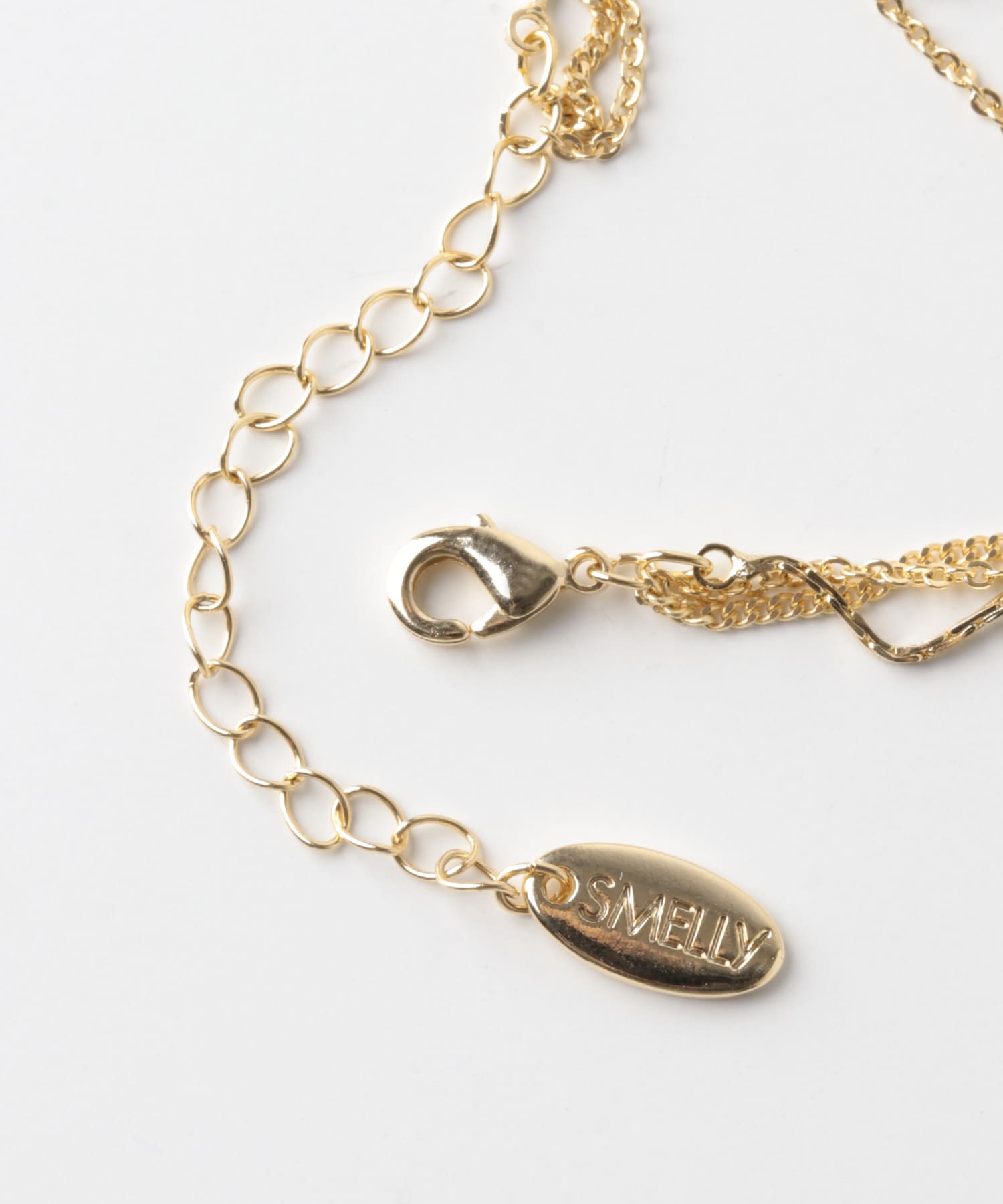 3チェーンレイヤードネックレス GLD -