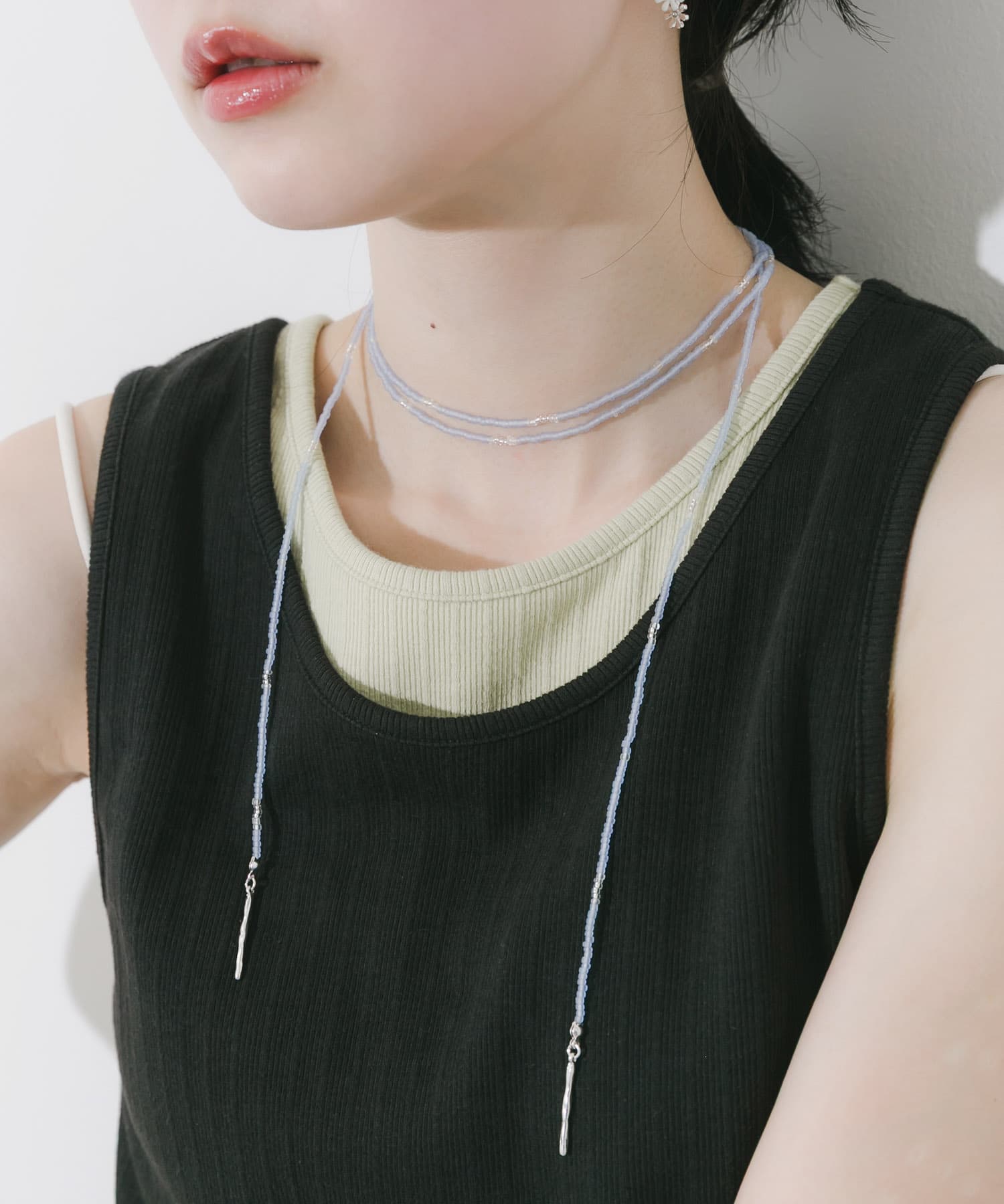 ビーズロングチョーカー LBL -