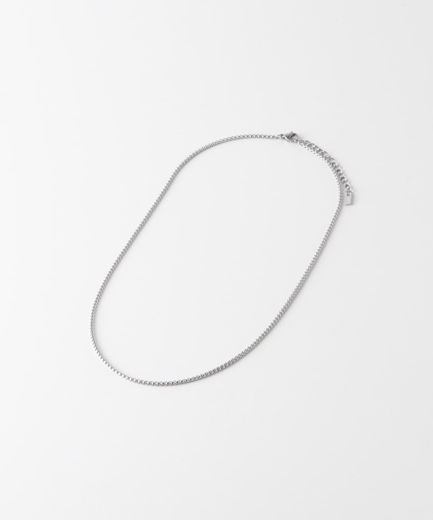 ステンレスベネチアンチェーンネックレス SLV -