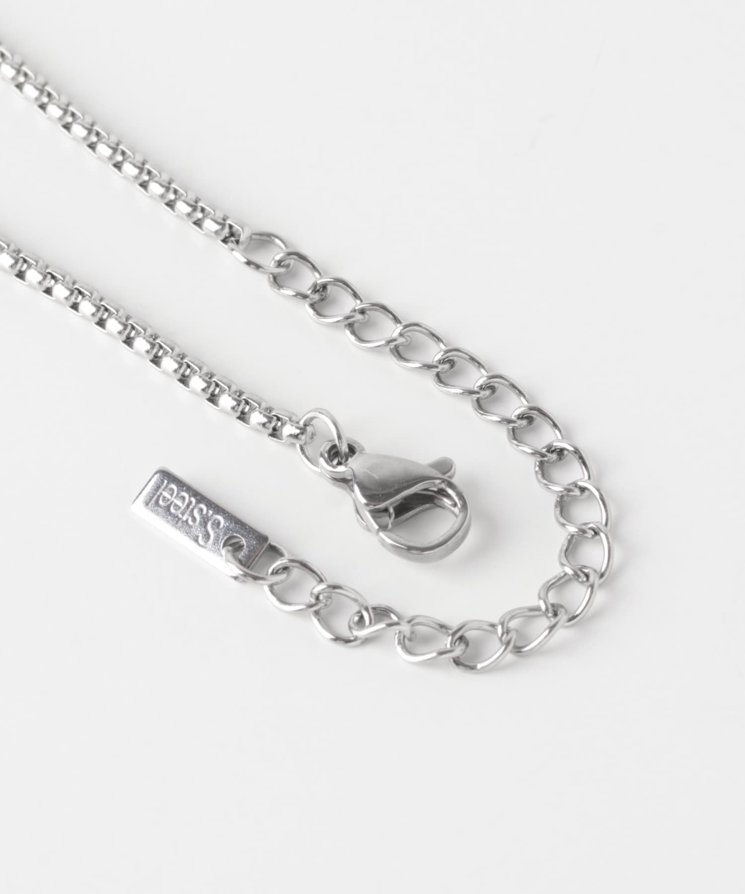 ステンレスベネチアンチェーンネックレス SLV -