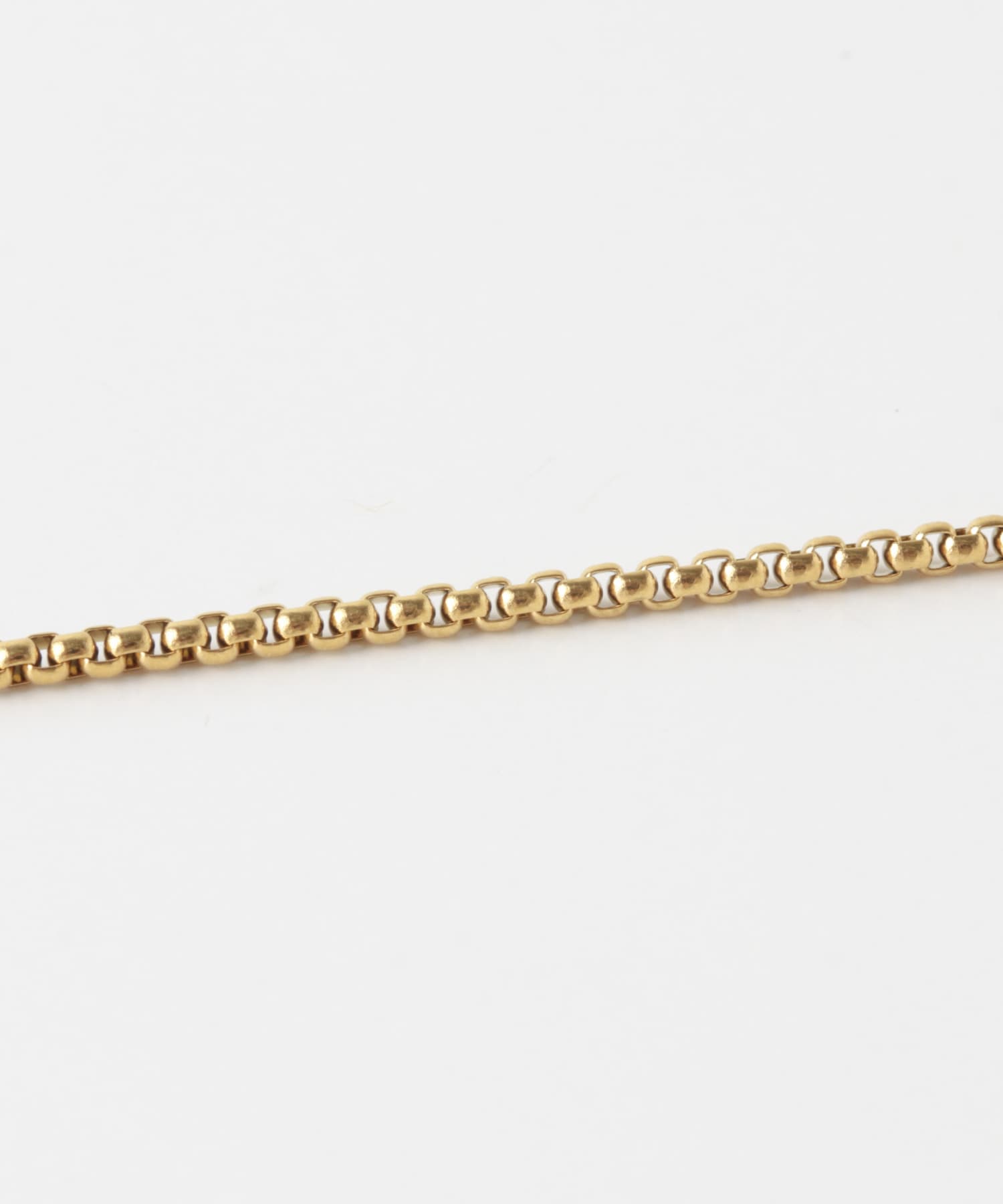 ステンレスベネチアンチェーンネックレス GLD -