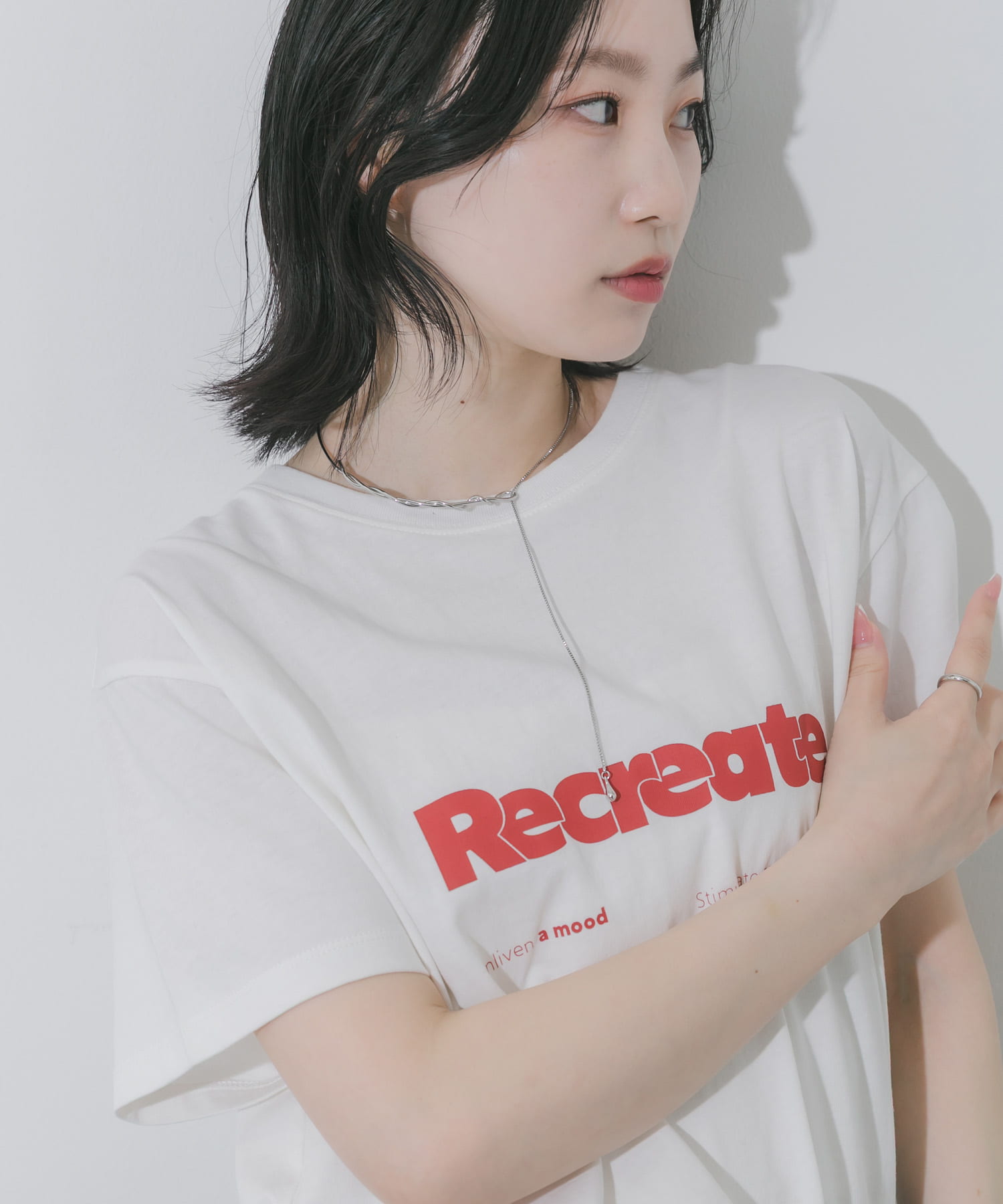 ニュアンスツイストドロップチョーカー SLV -