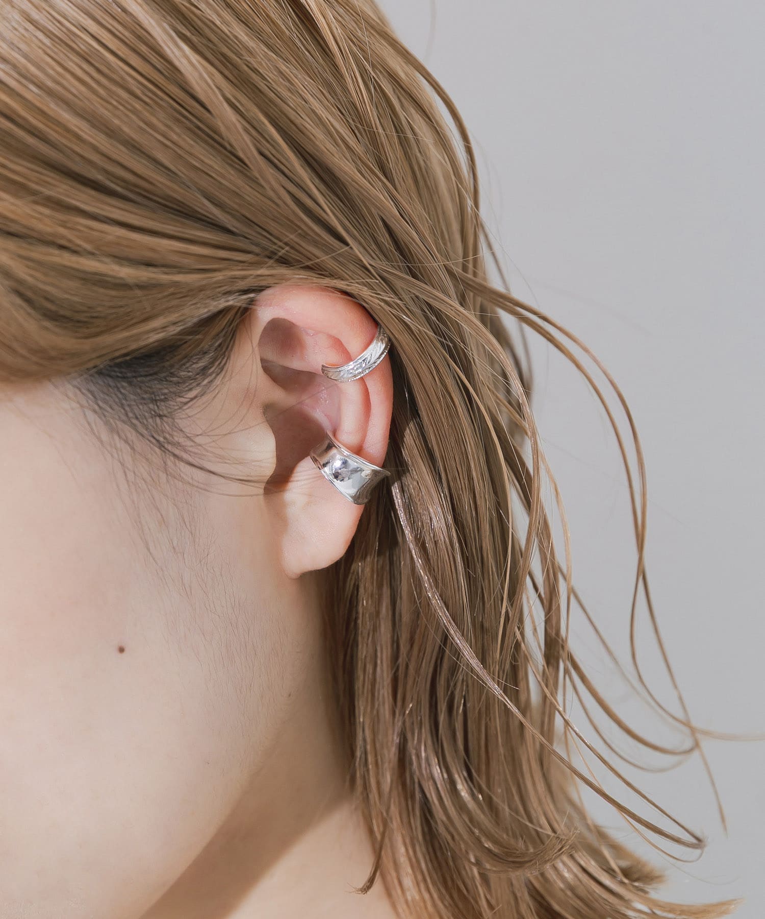 メタル2セットイヤカフ