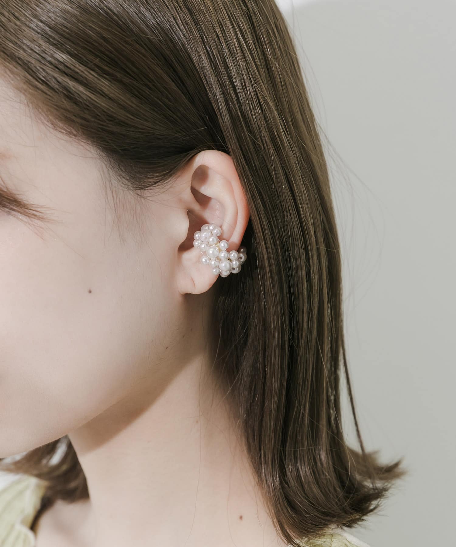 パールワイドイヤカフ