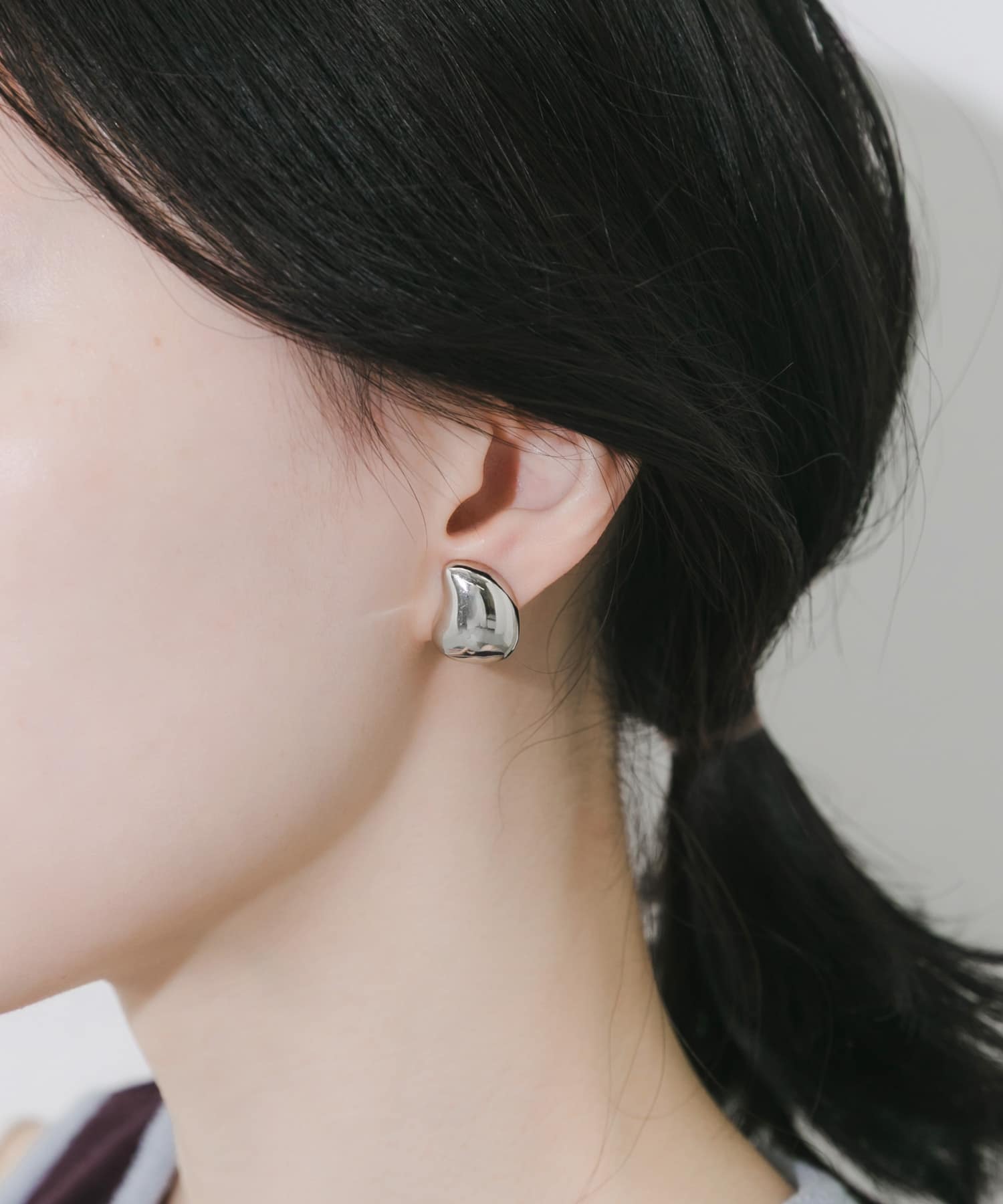 ニュアンスドロップイヤリング