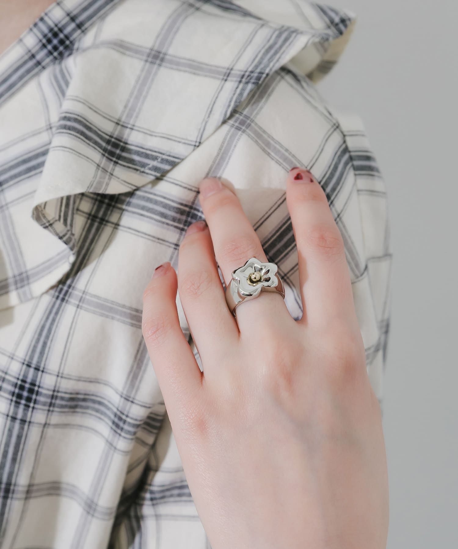 ニュアンスメタルフラワーリング