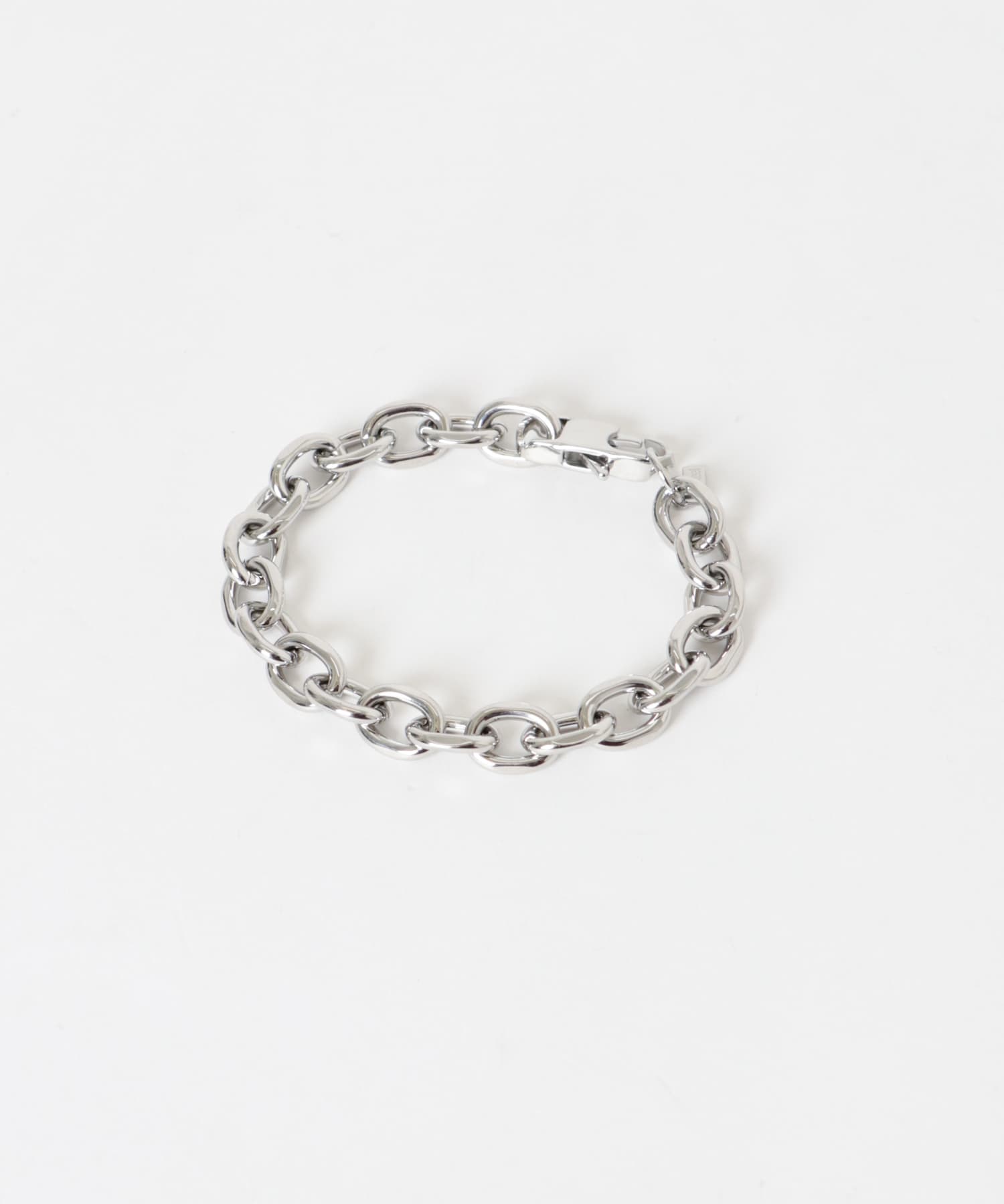 ステンレスボリュームチェーンブレスレット SLV -