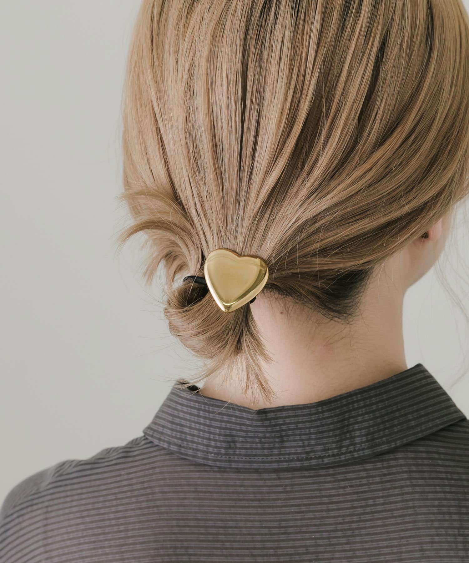 ステンレスモチーフヘアポニー GLD -
