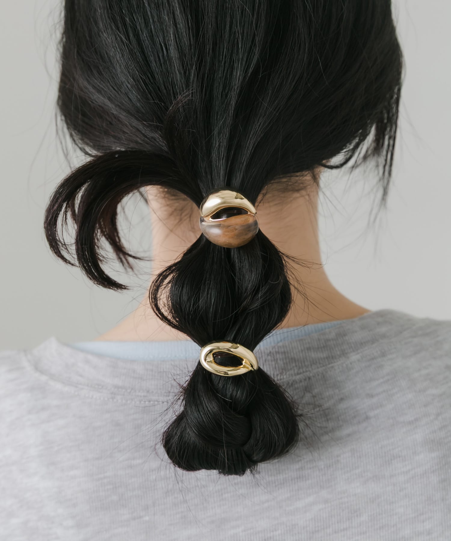 ニュアンスメタルカーブ2セットヘアカフ