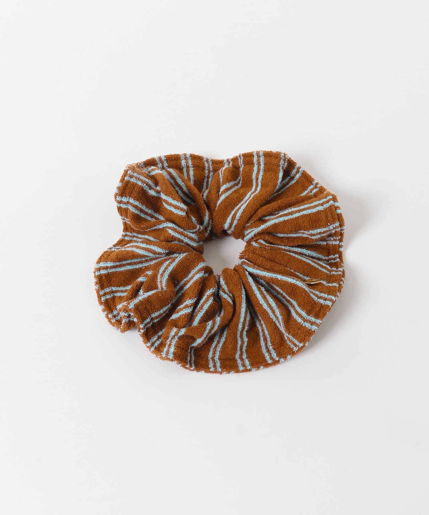 パイルストライプシュシュ LBL/BR -