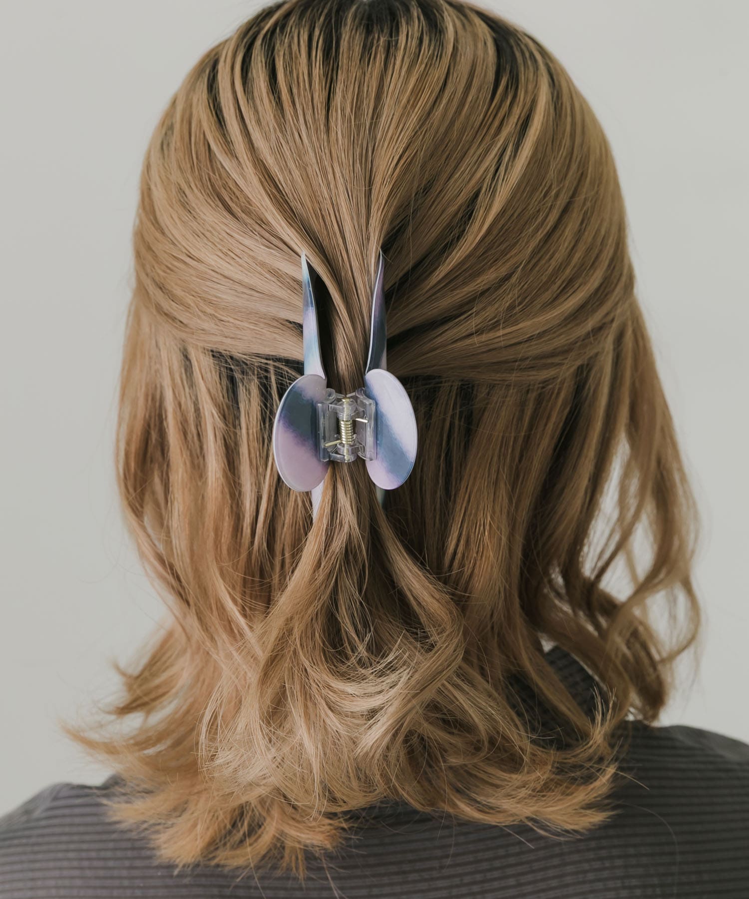 カラーストライプバンス PP/BL -