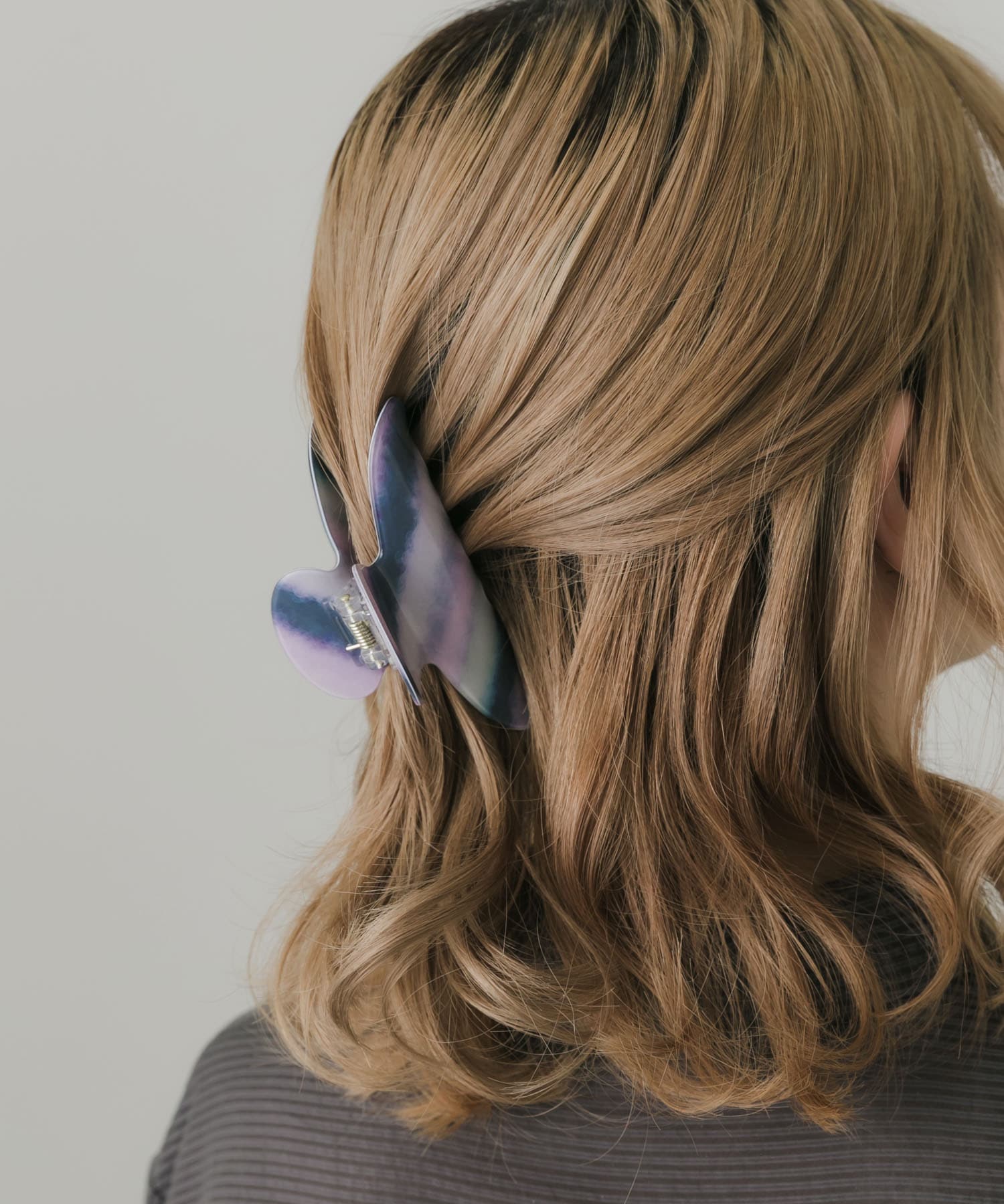 カラーストライプバンス PP/BL -