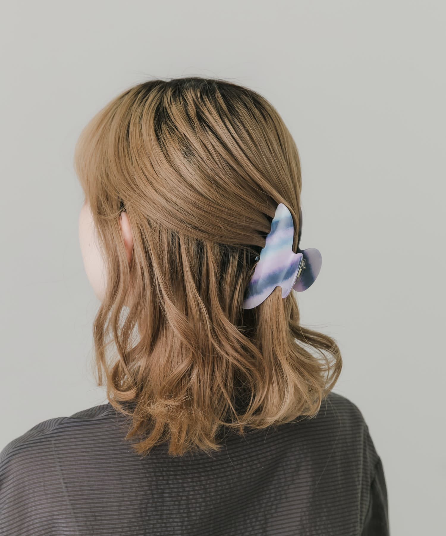 カラーストライプバンス PP/BL -