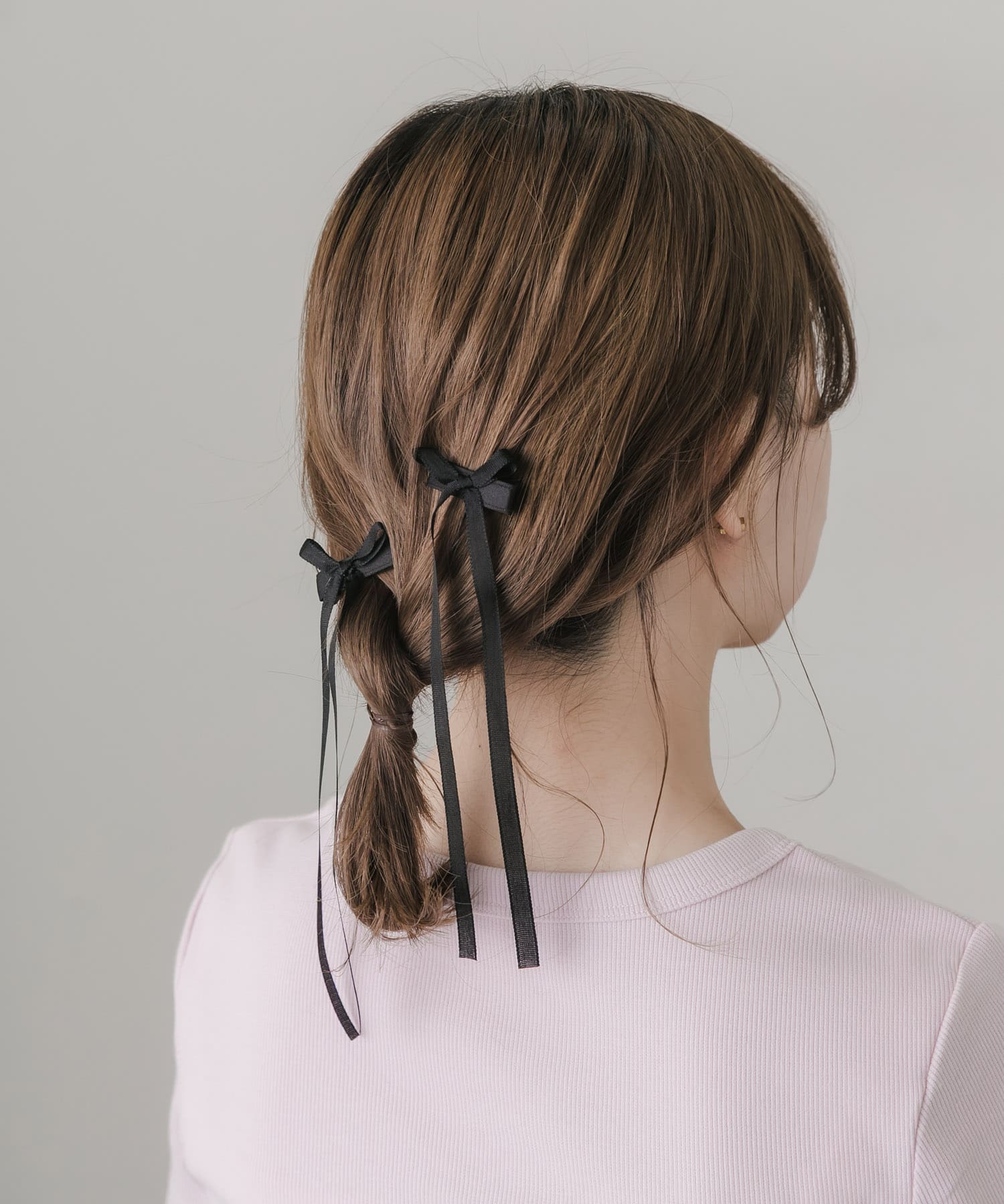 リボン2セットヘアピン