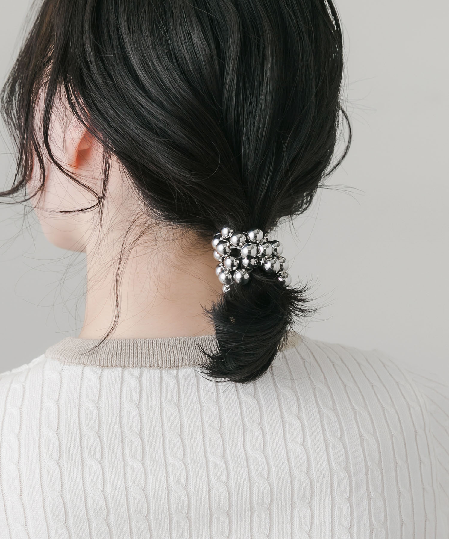 ボールレイヤードヘアポニー