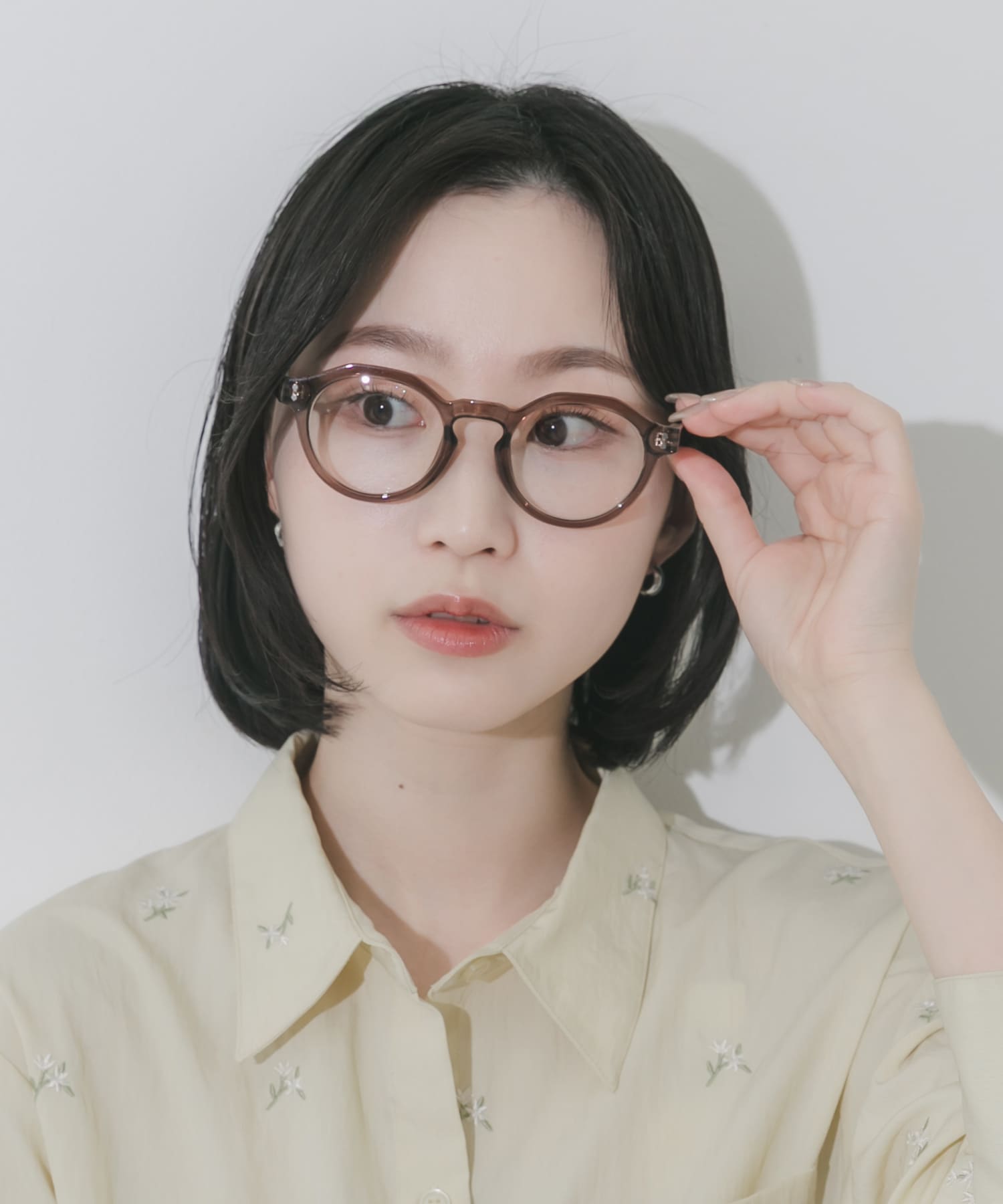 クラウンパントダテメガネ GRY -