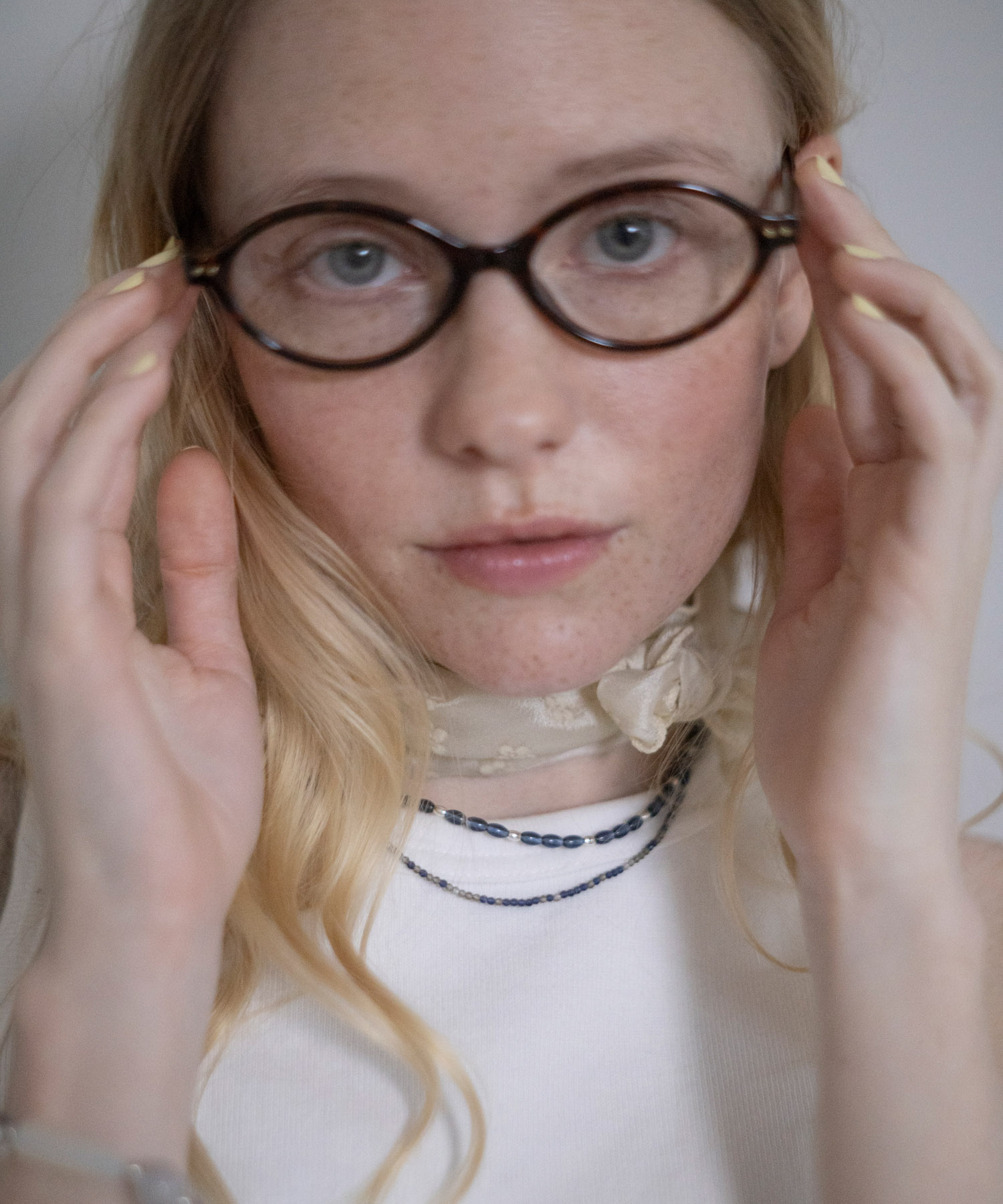 オーバルスリムダテメガネ