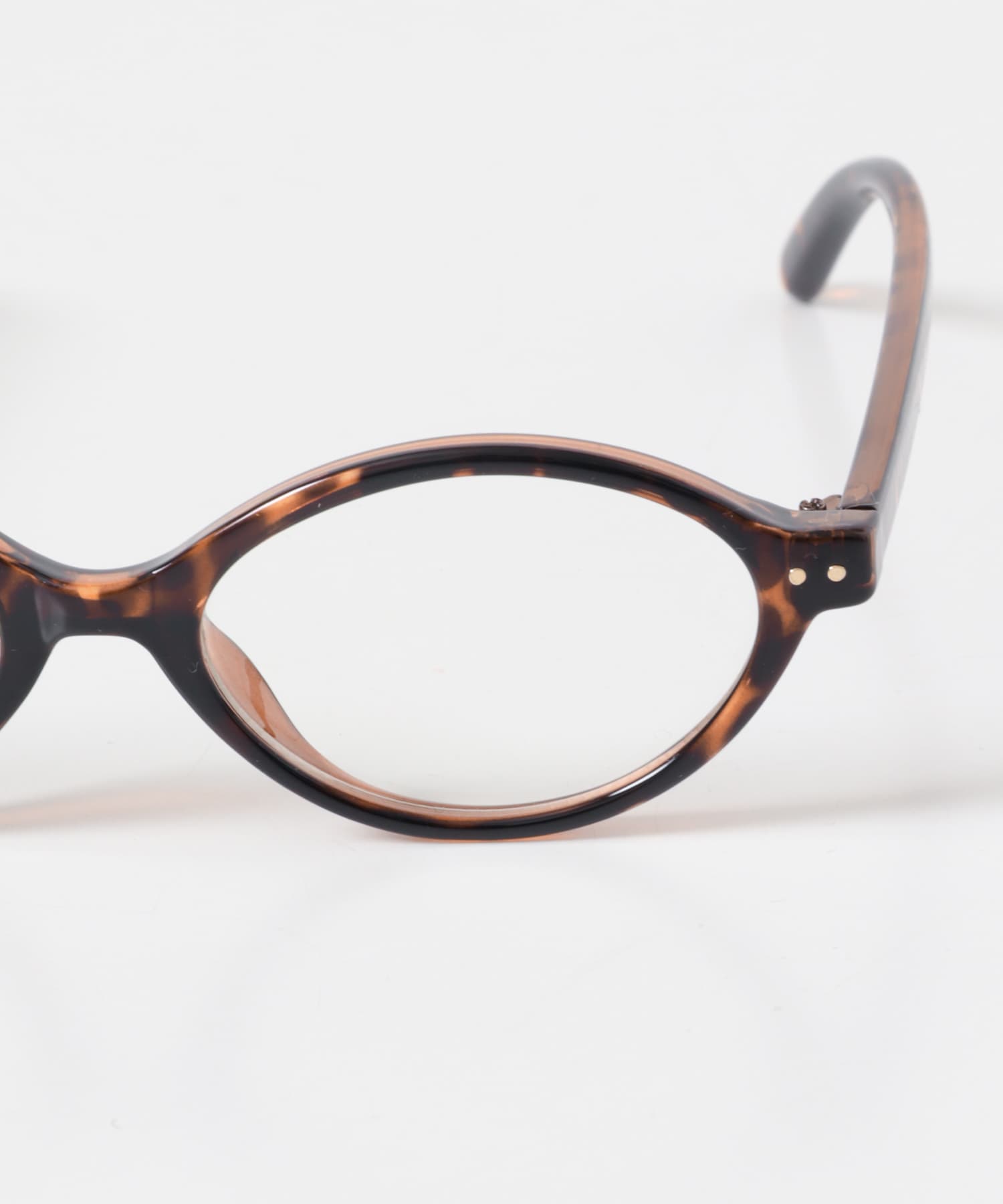 オーバルスリムダテメガネ DEMI -